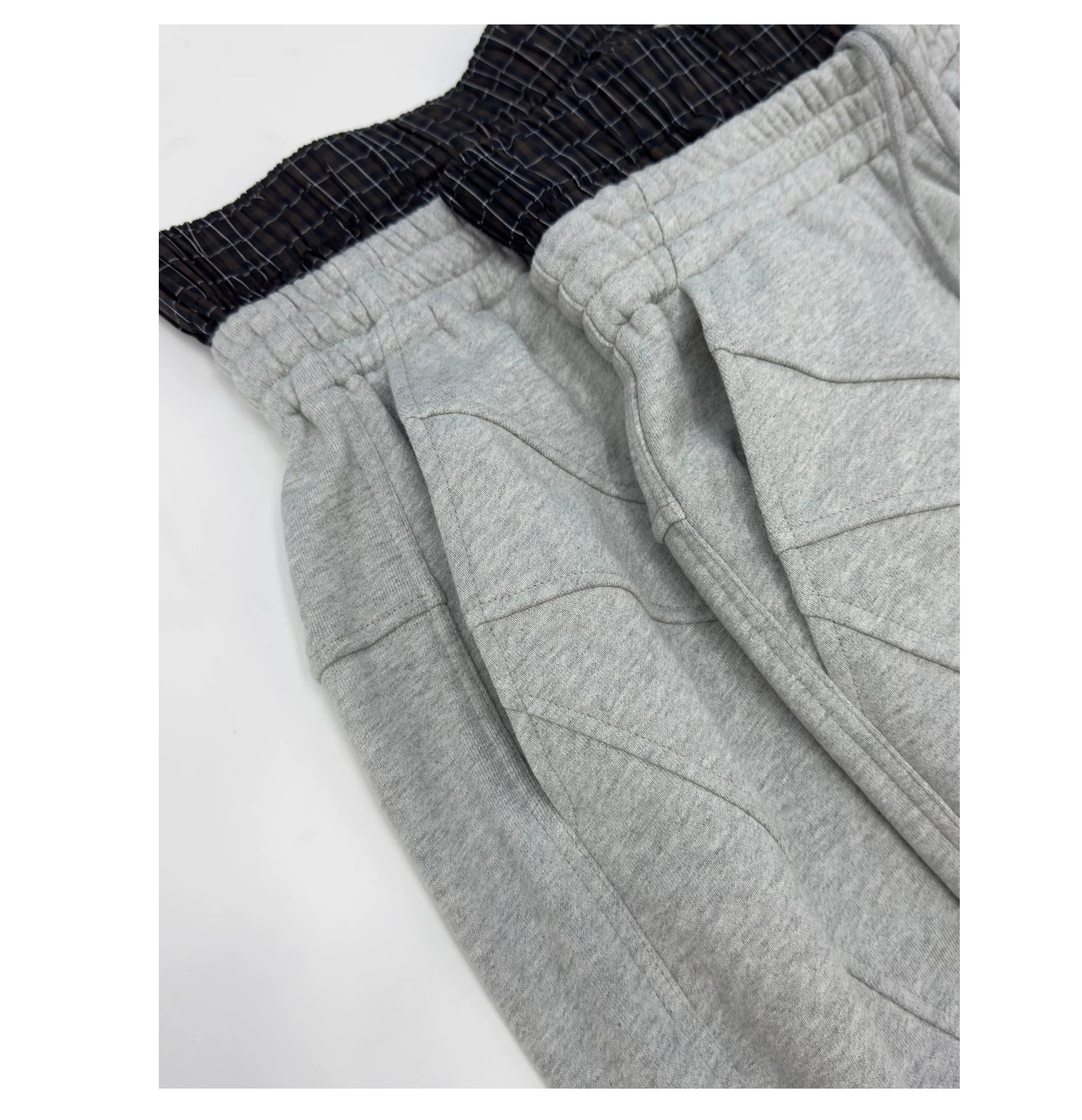 Circuit Paneled Drape Sweatpants