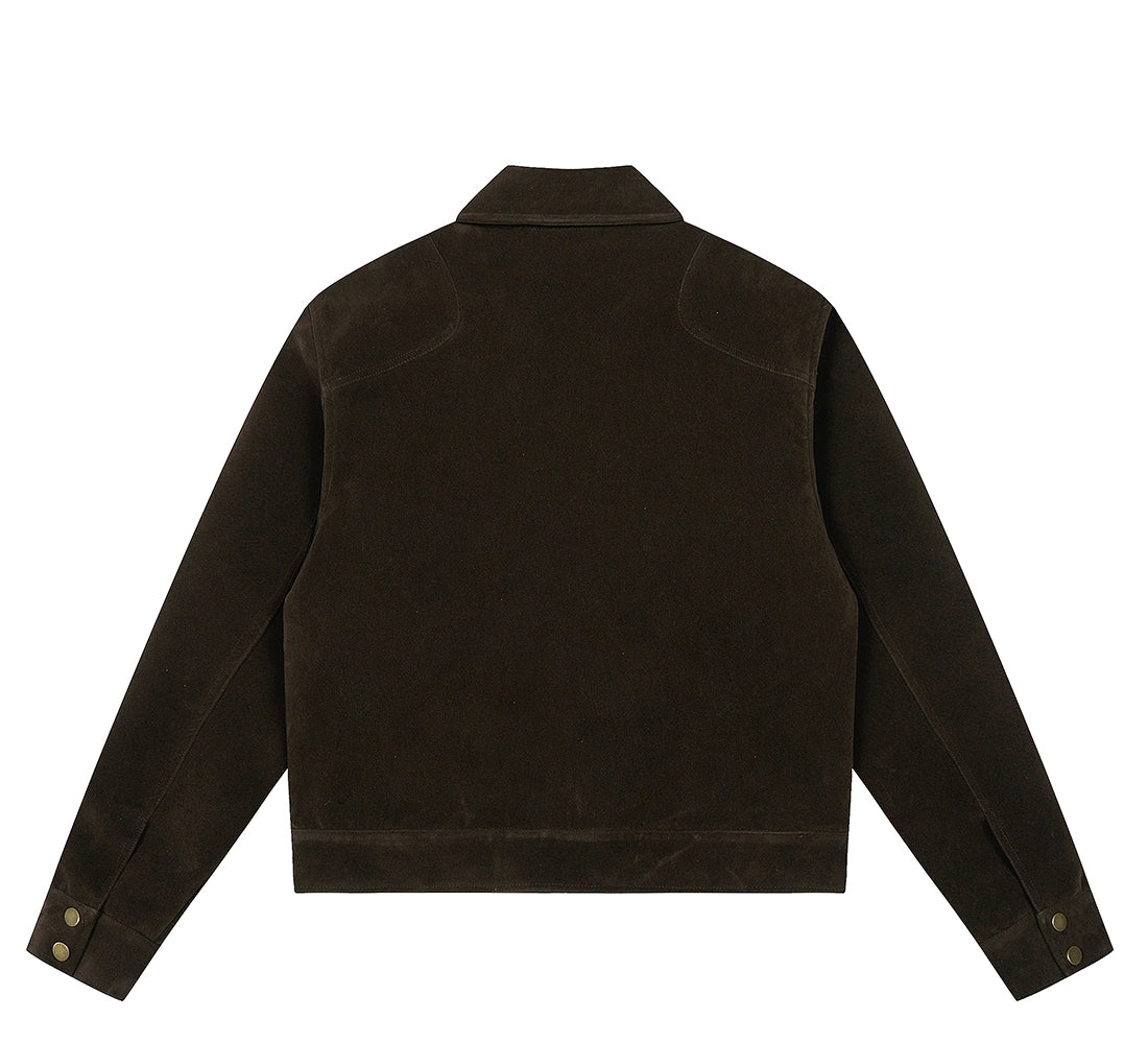 Midnight Espresso Toggle Jacket