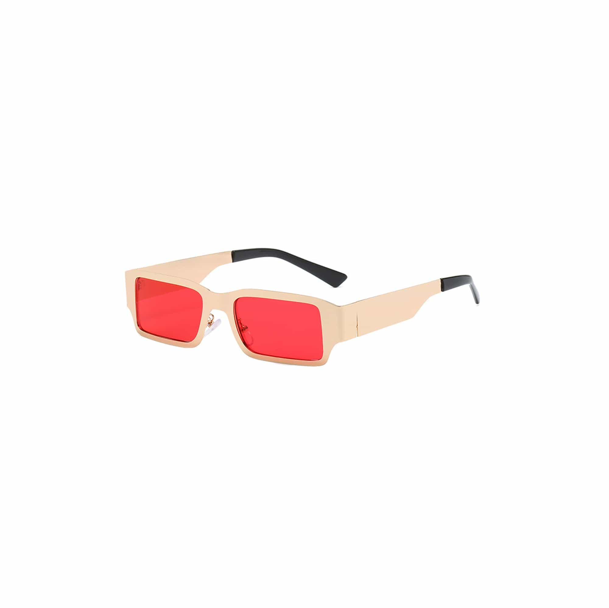 Color-Block Angular Square Sunglasses - view 4