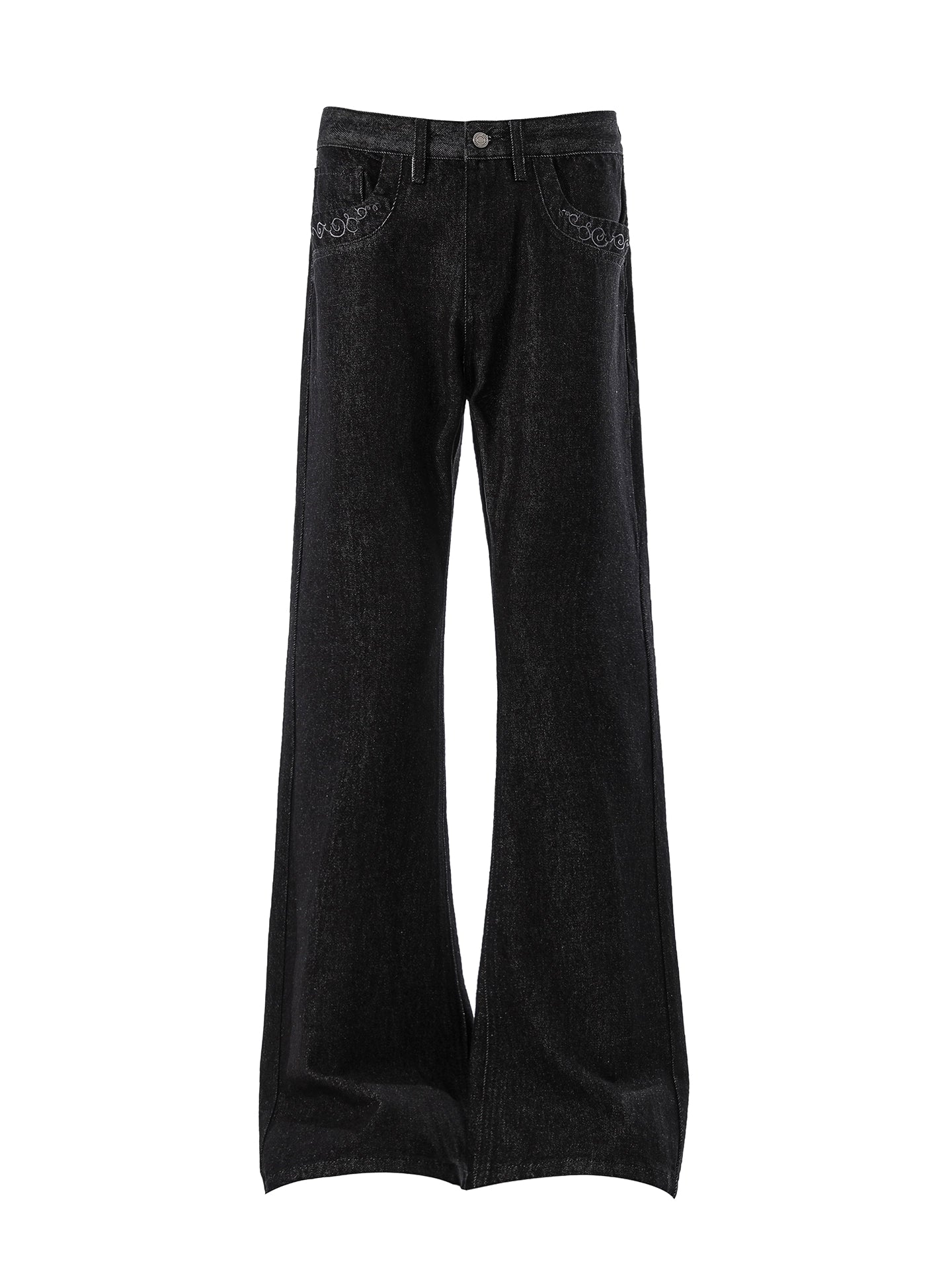 Midnight Aegis Wide Jeans
