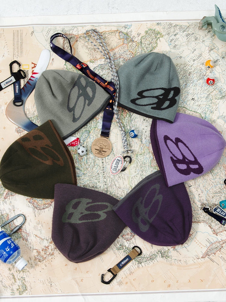Warm Knit Logo Beanie