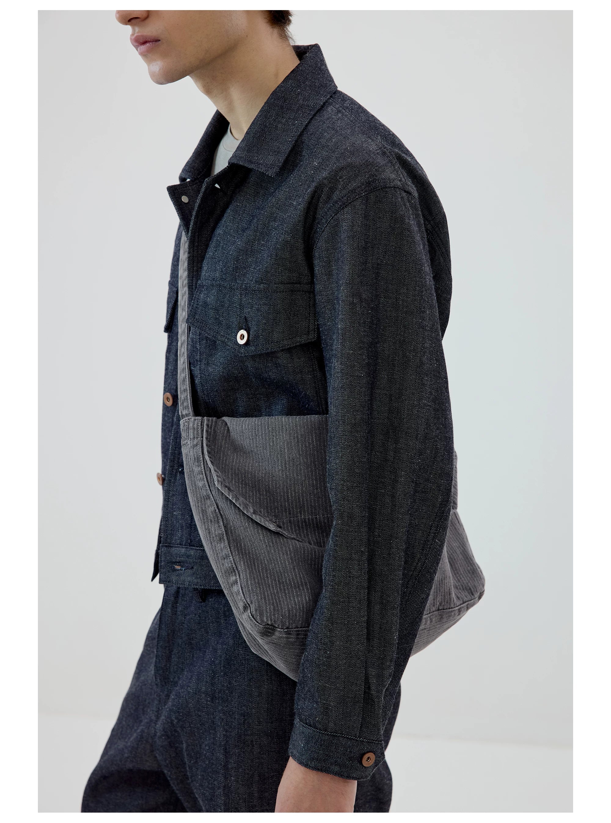 Rawloom Cropped Denim Jacket