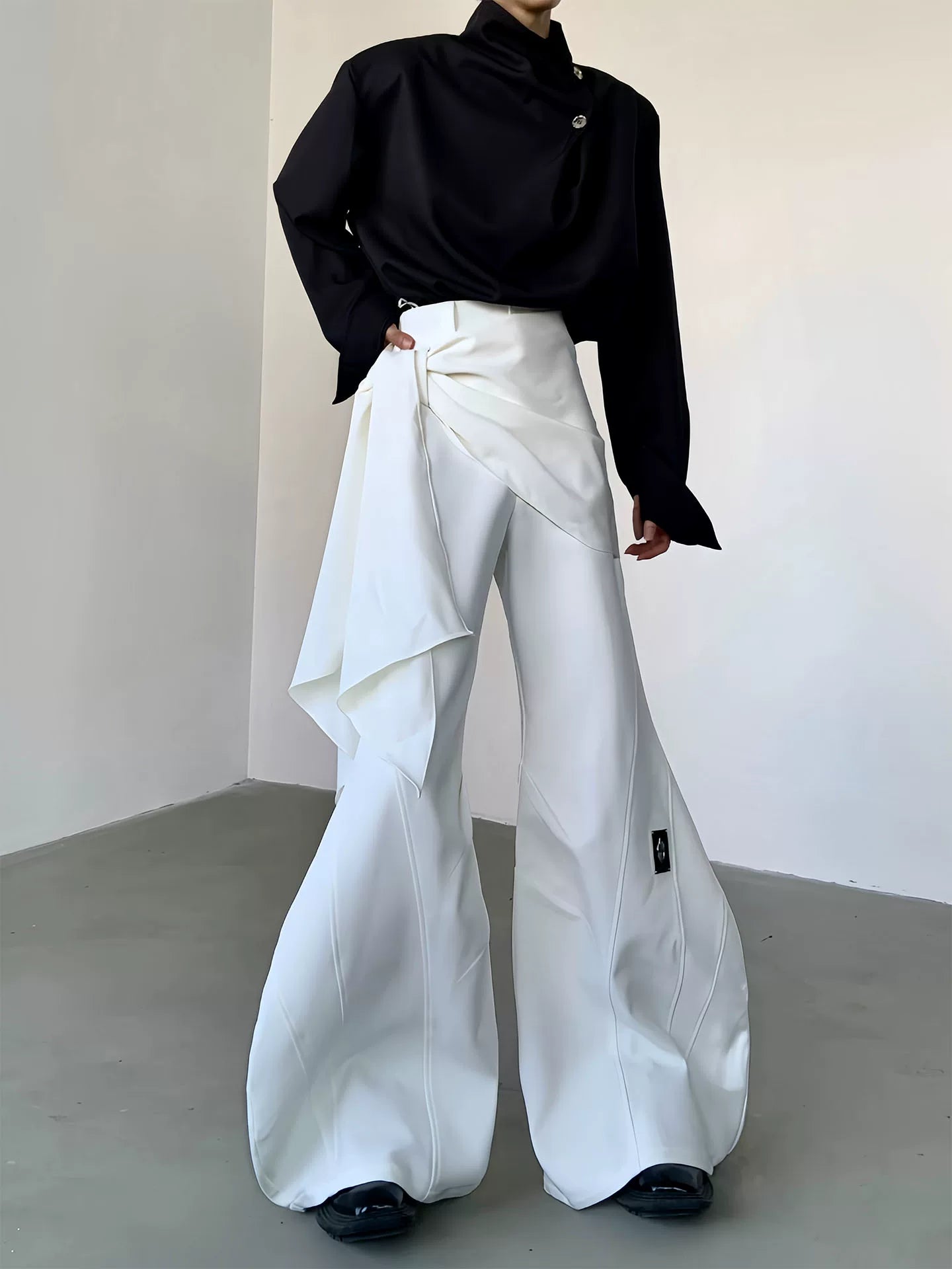 Cascade Sculpt Flare Trousers
