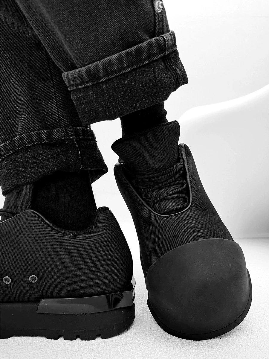 Oversized Platform High Top Sneakers