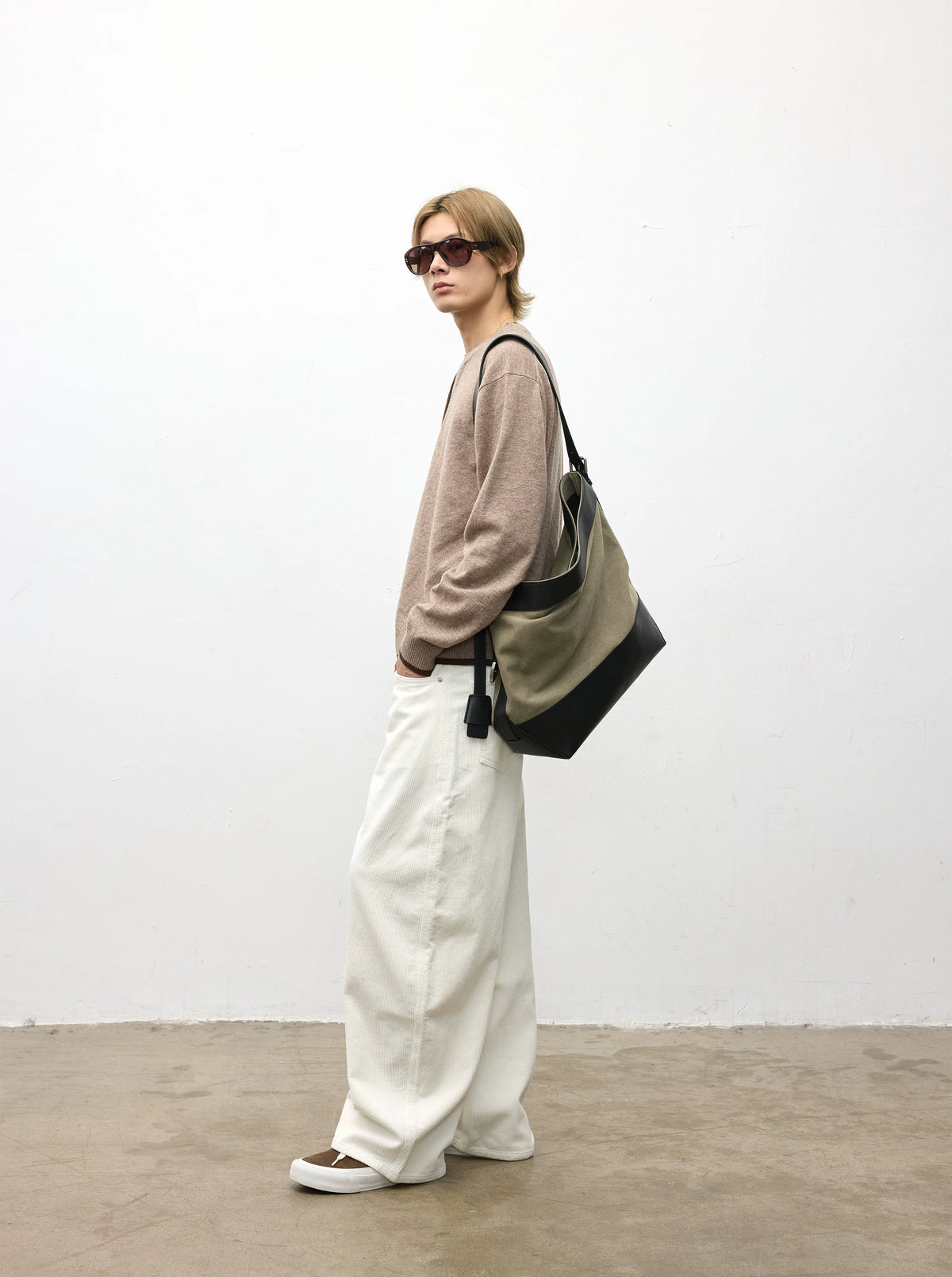 Driftline Two-Tone Shoulder Bag