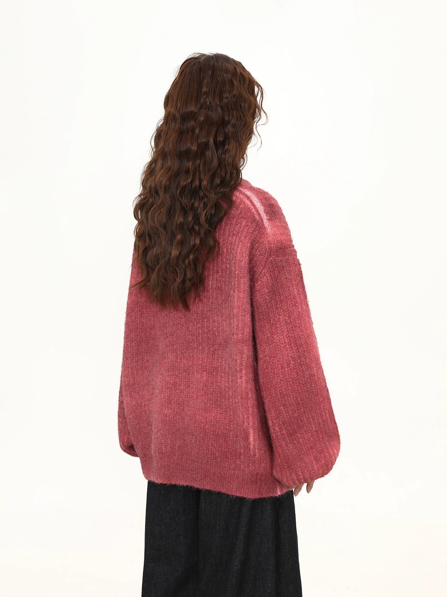 Rose Jam Cozy Knit Sweater