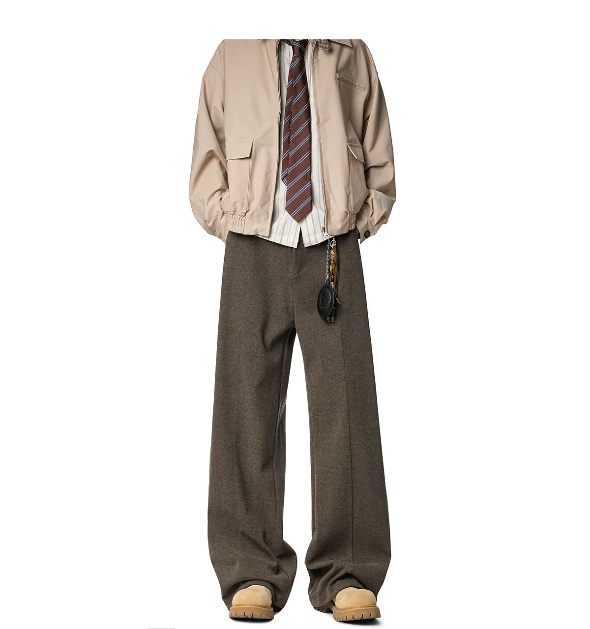 Cafe Scholar Woolwide Trousers