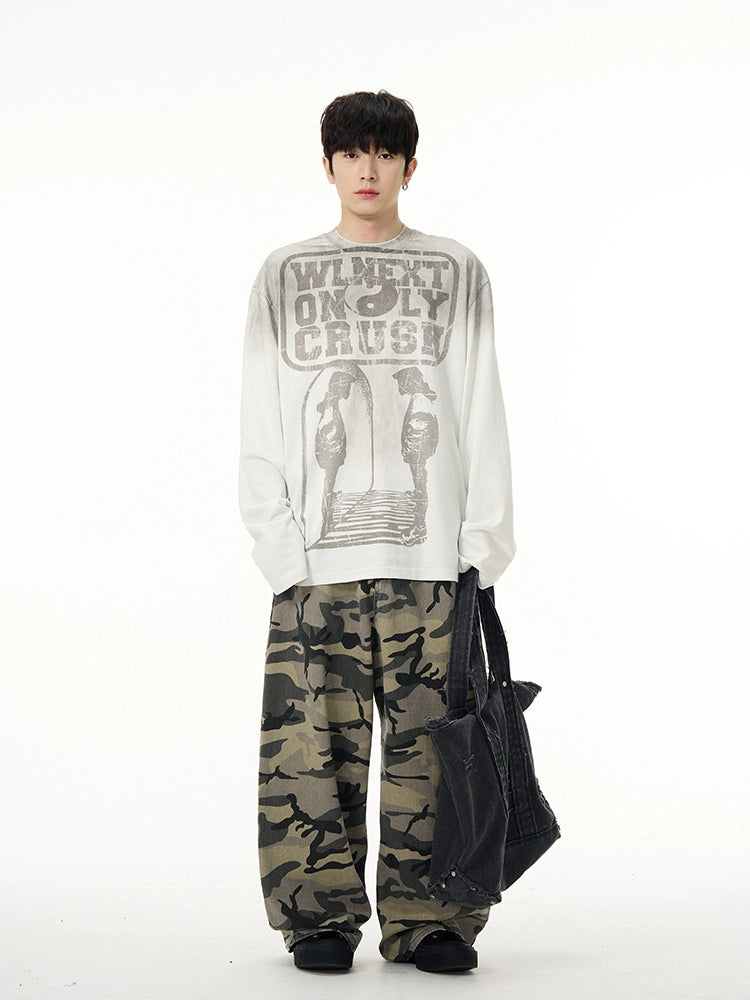 Yin Yang Crush Graphic Sweatshirt