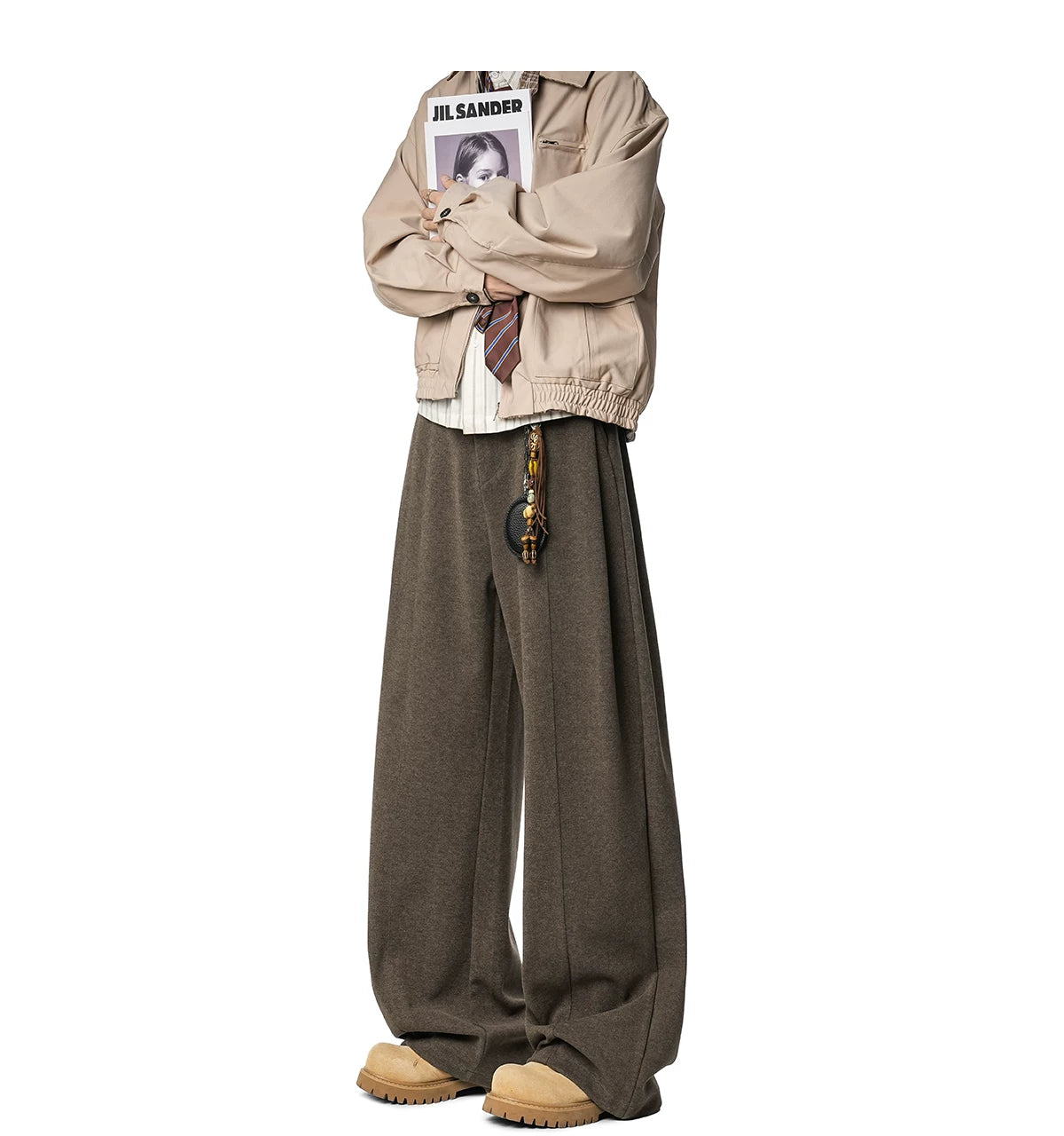 Cafe Scholar Woolwide Trousers