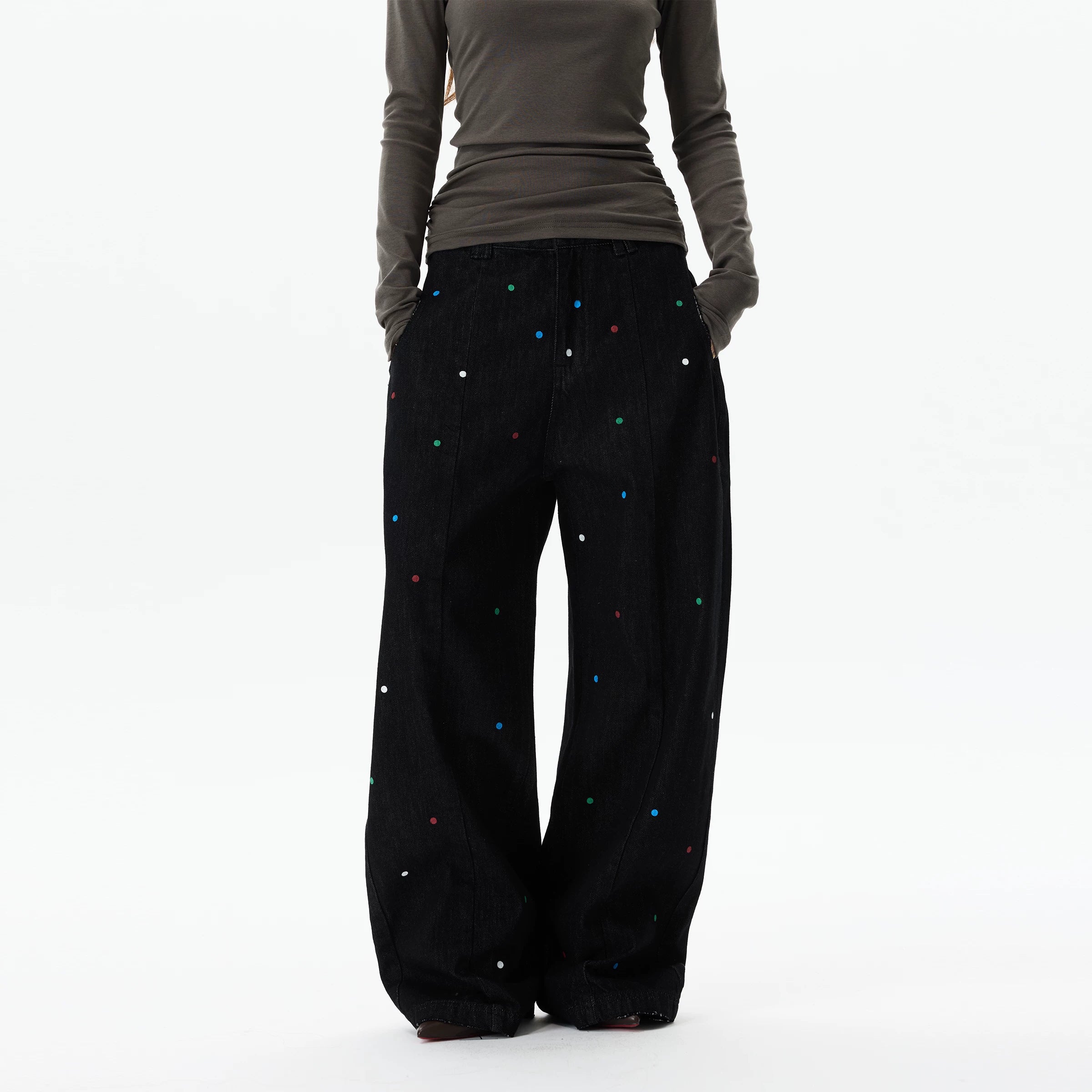 Pixel Pop Balloon Jeans
