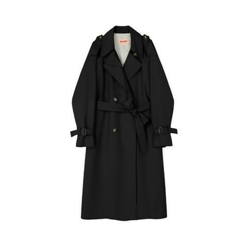 Mid-Length British Style Trench Coat - chiclara