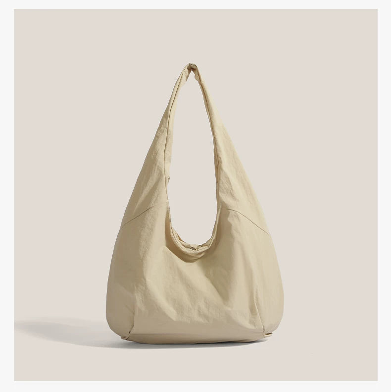 Oat Cloud Slouch Hobo Tote