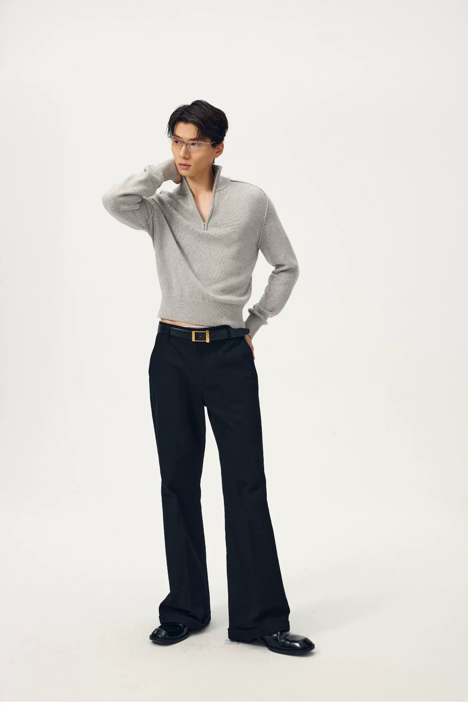 Frostline Quarter-Zip Knit Sweater