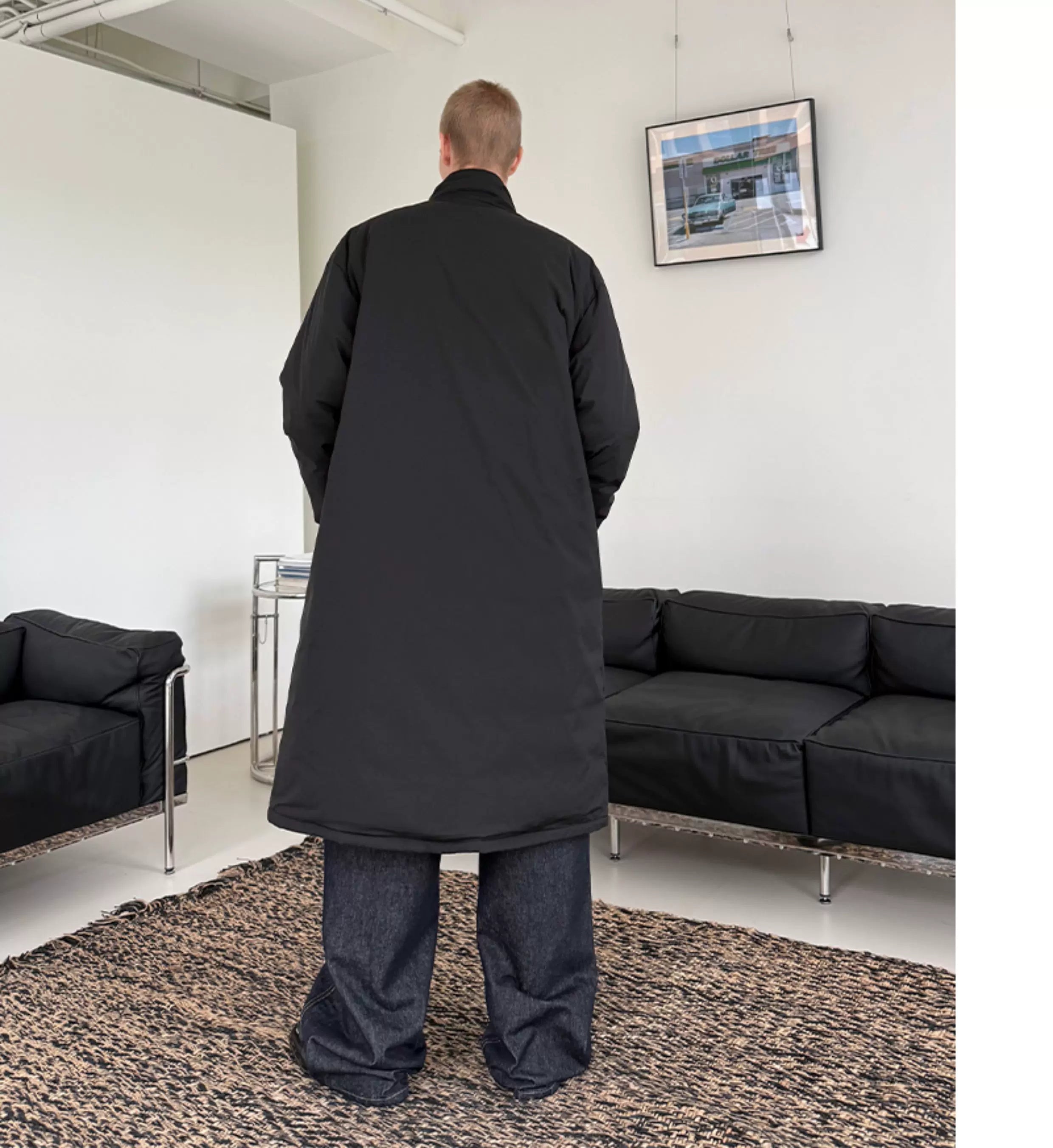 Midnight Column Insulated Overcoat