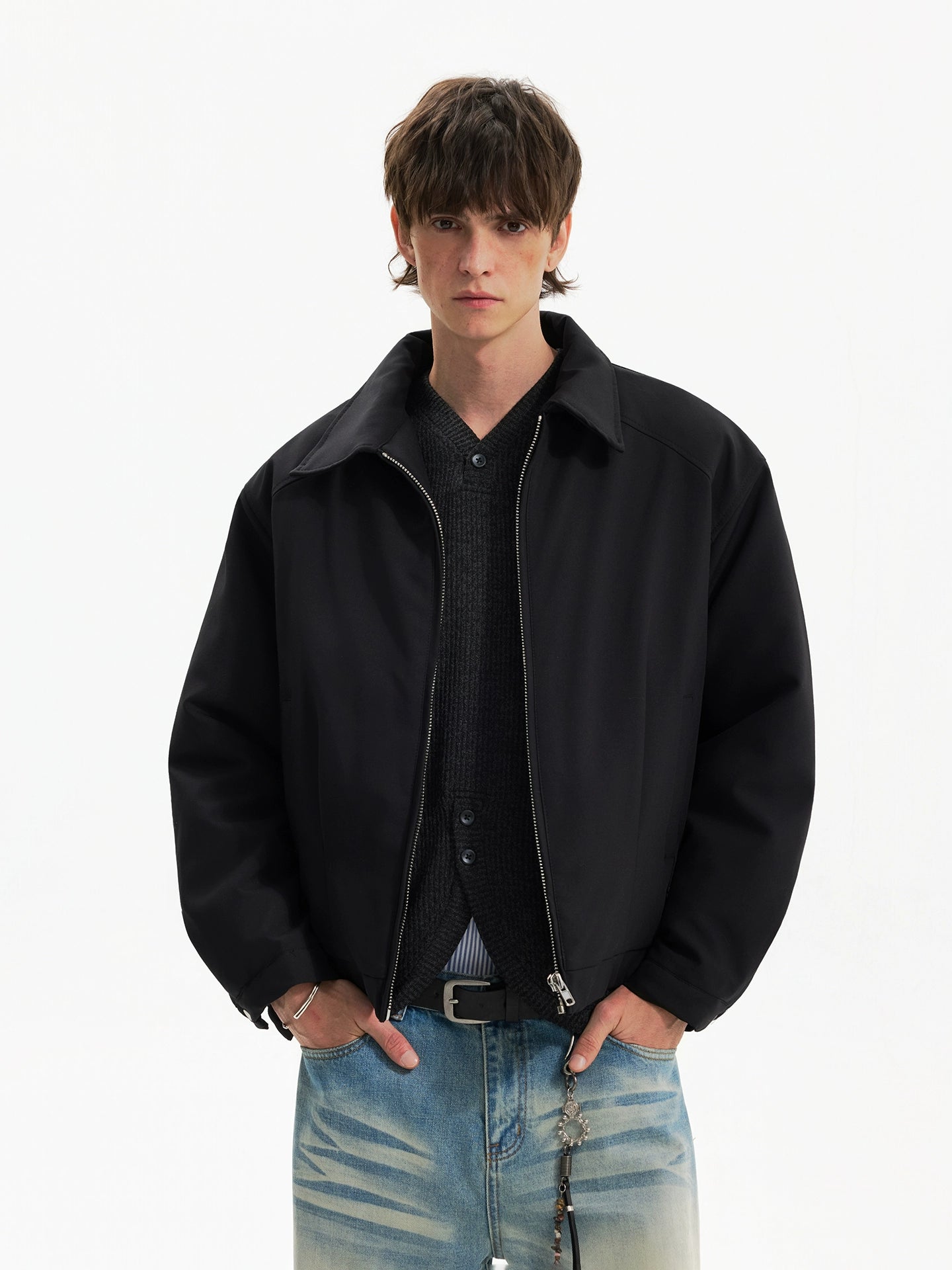 Slate Harbor Minimalist Jacket