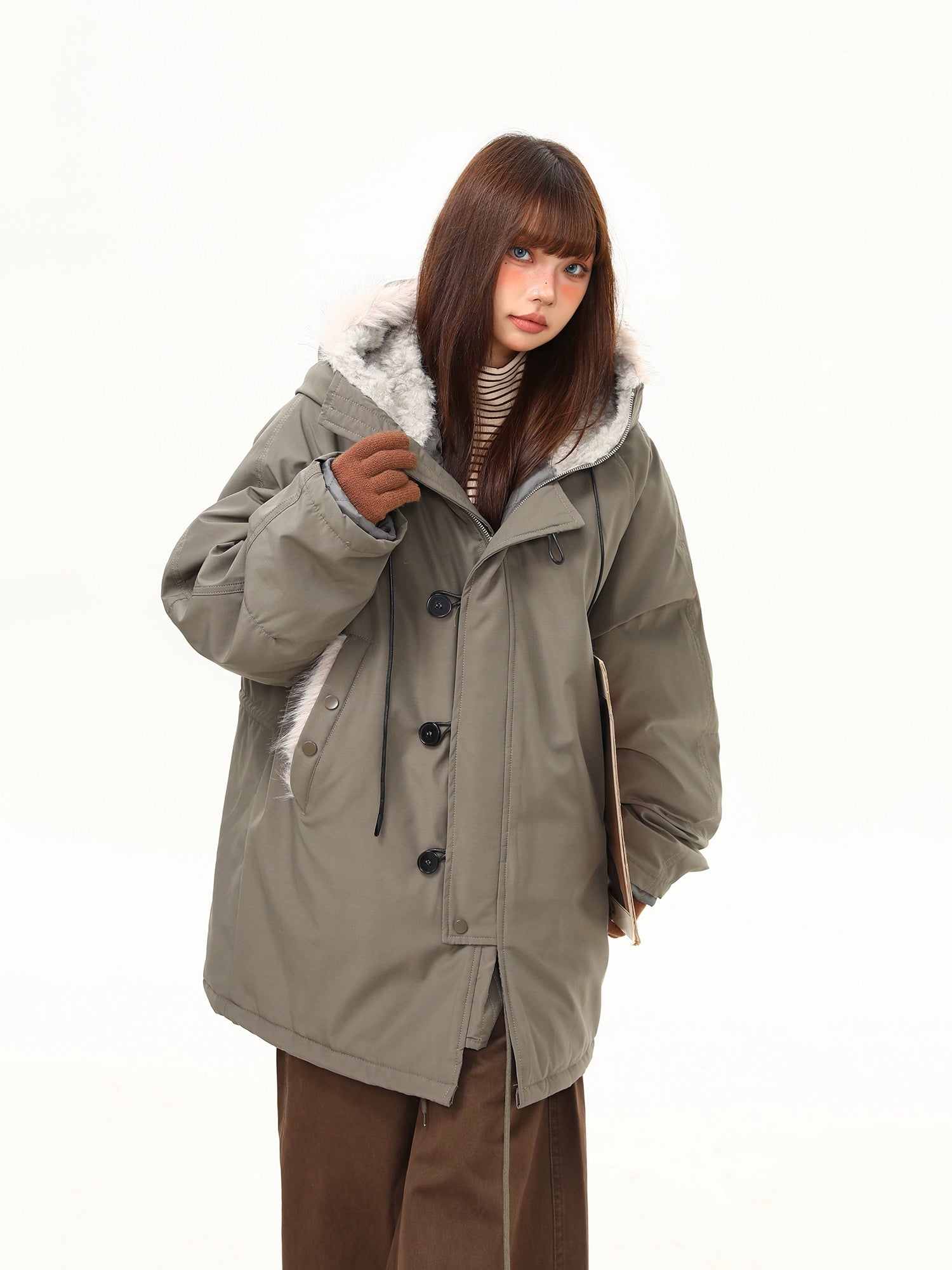 Frosted Sage Snuggle Parka