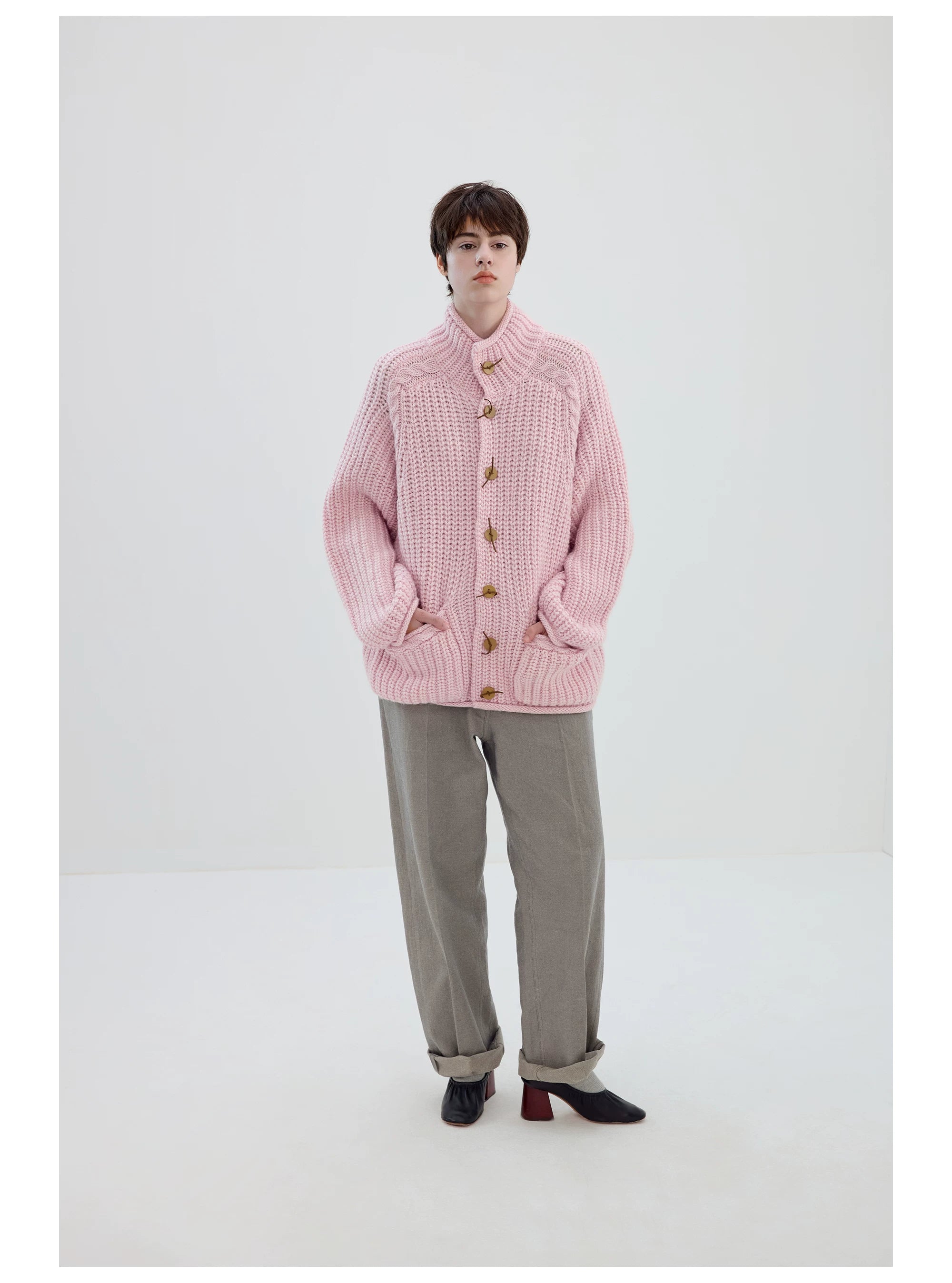 Pleated Chino Trousers