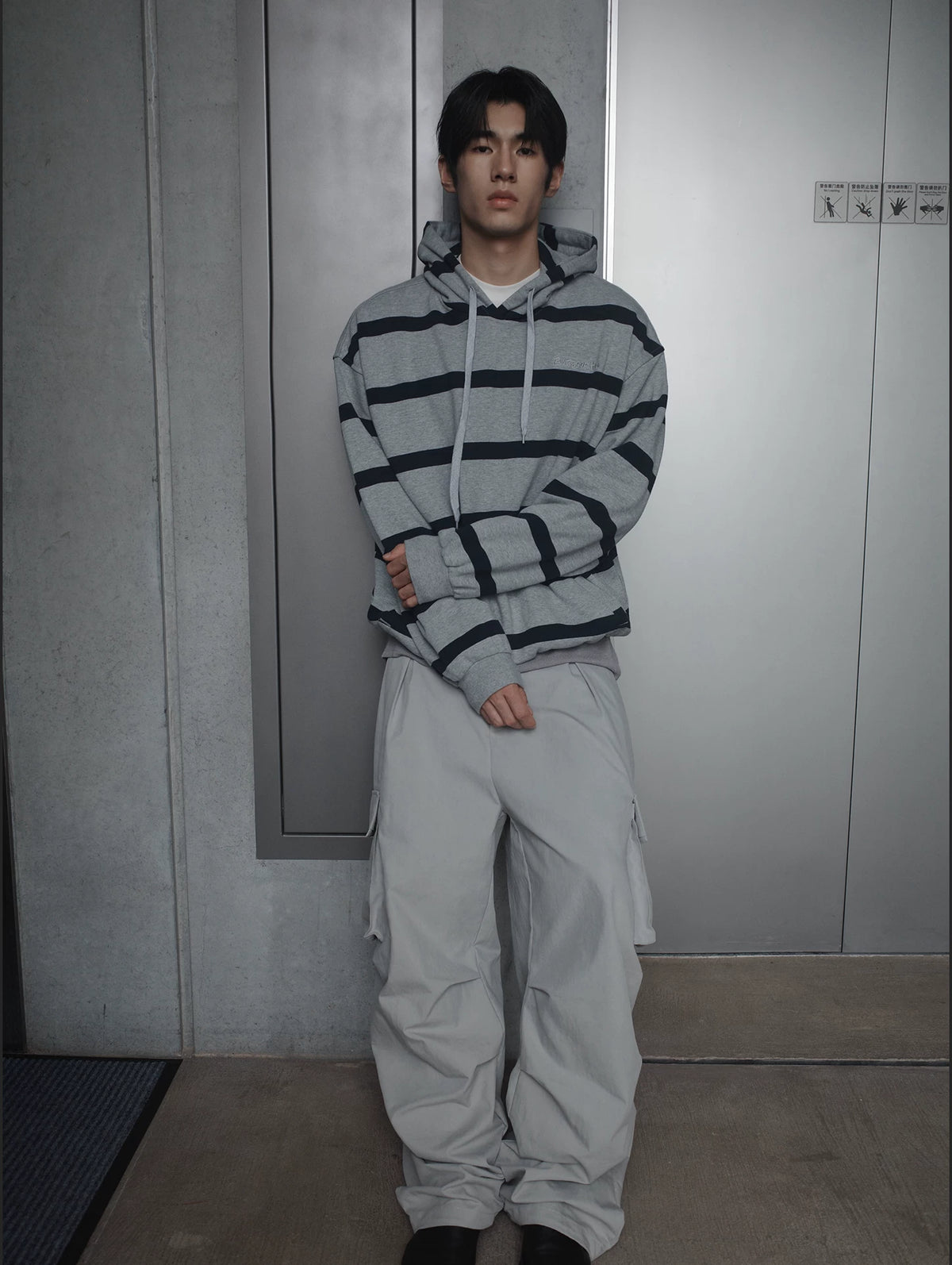 Haven Pleated Wide-Leg Cargo Pants