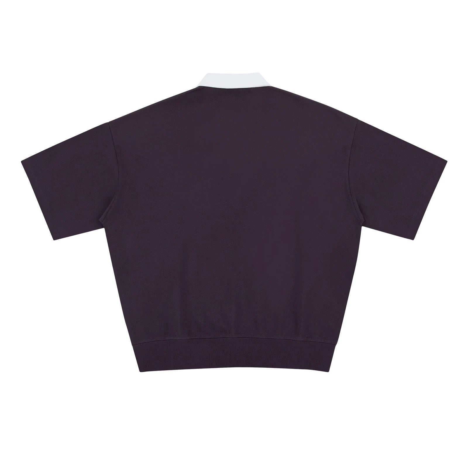 Contrast Crest Knit Polo