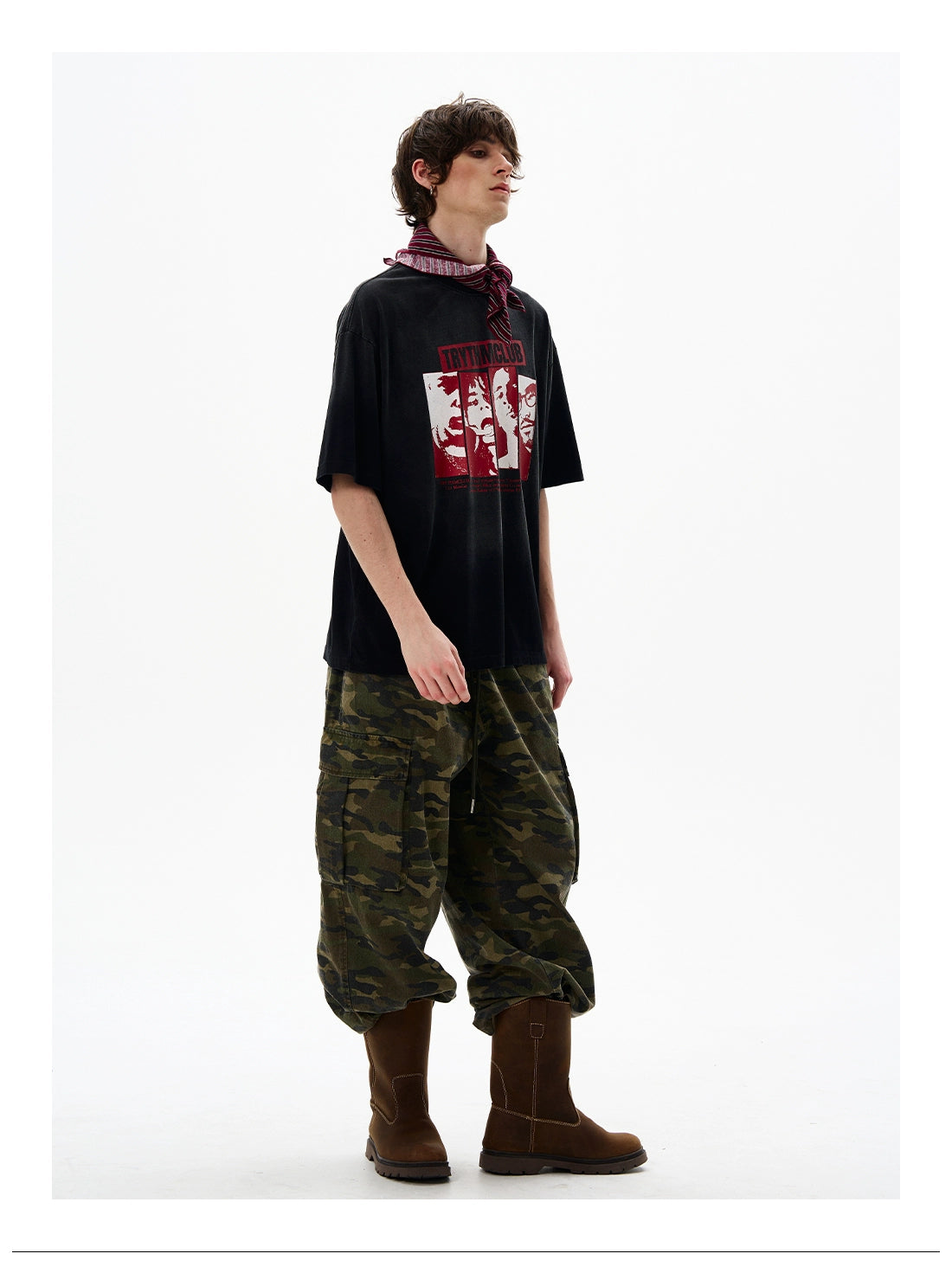 Graphic Statement Band T-Shirt