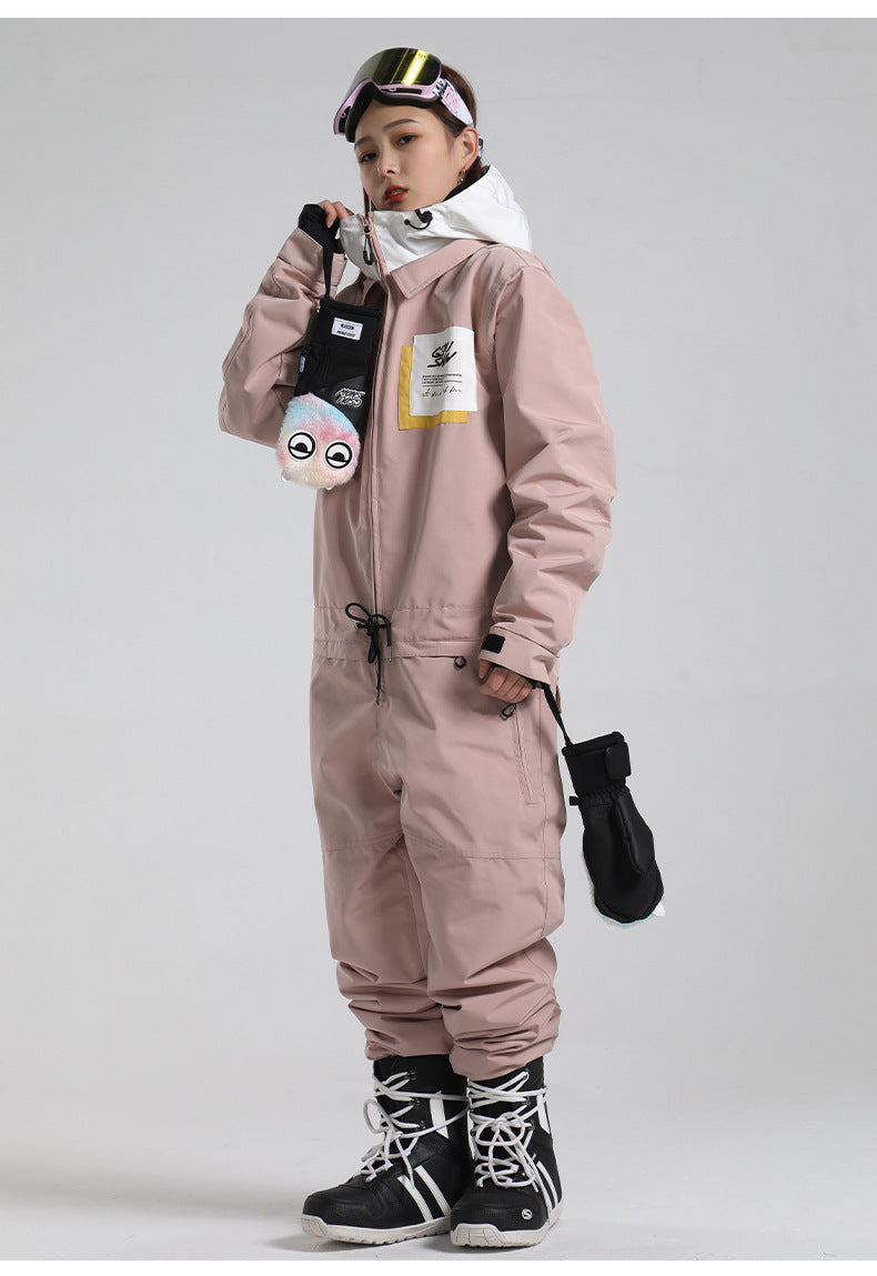 Workwear-Style Snowboard Boiler Suit