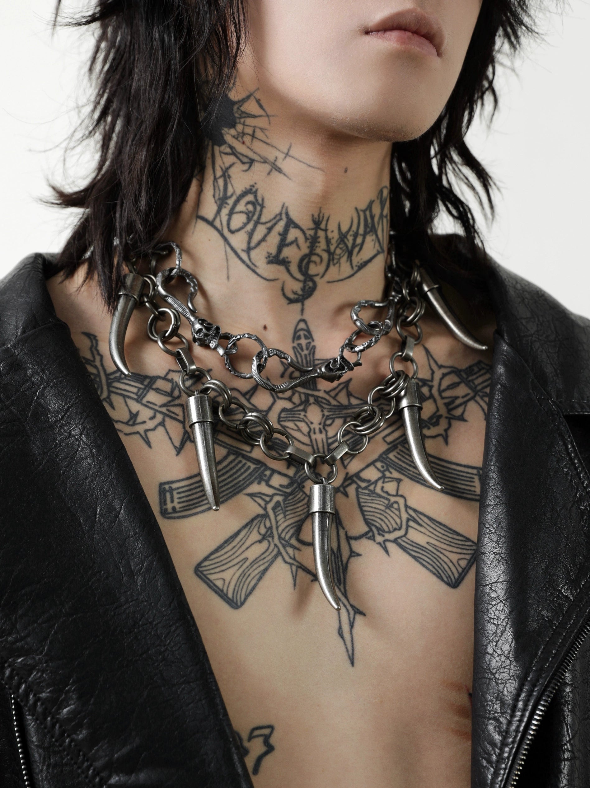 Post-apocalyptic Style Vintage Collarbone Chain