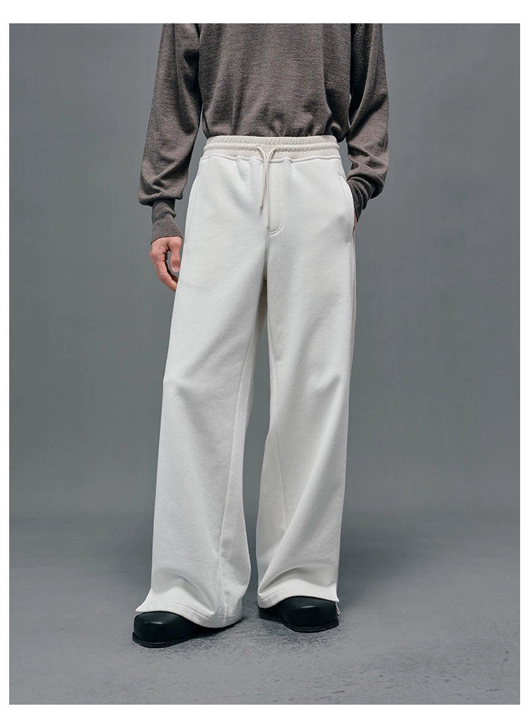 Panel Structural Sweatshirt & Athletic Pants Set