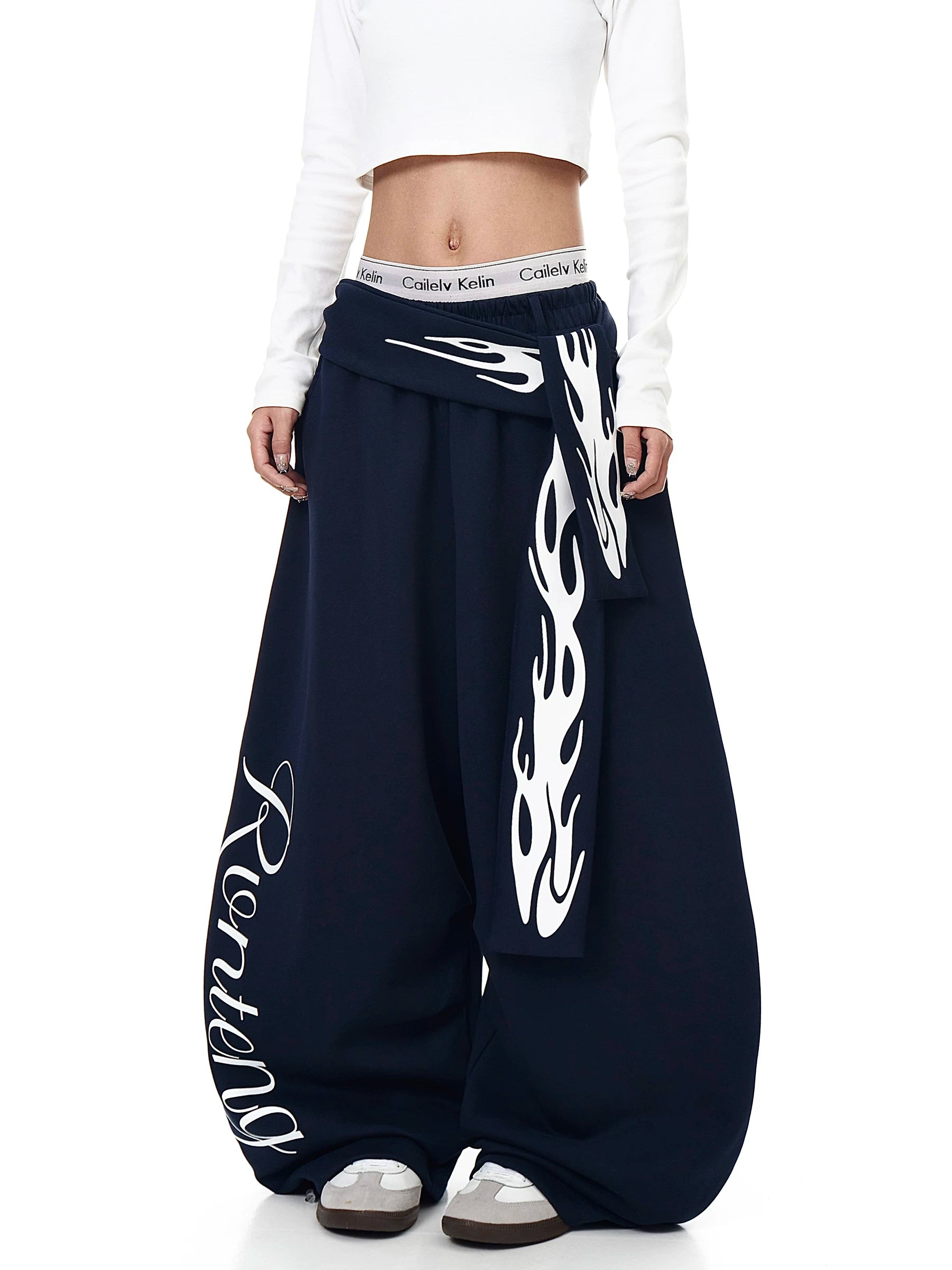 Blaze Script Rally Fleece Pants