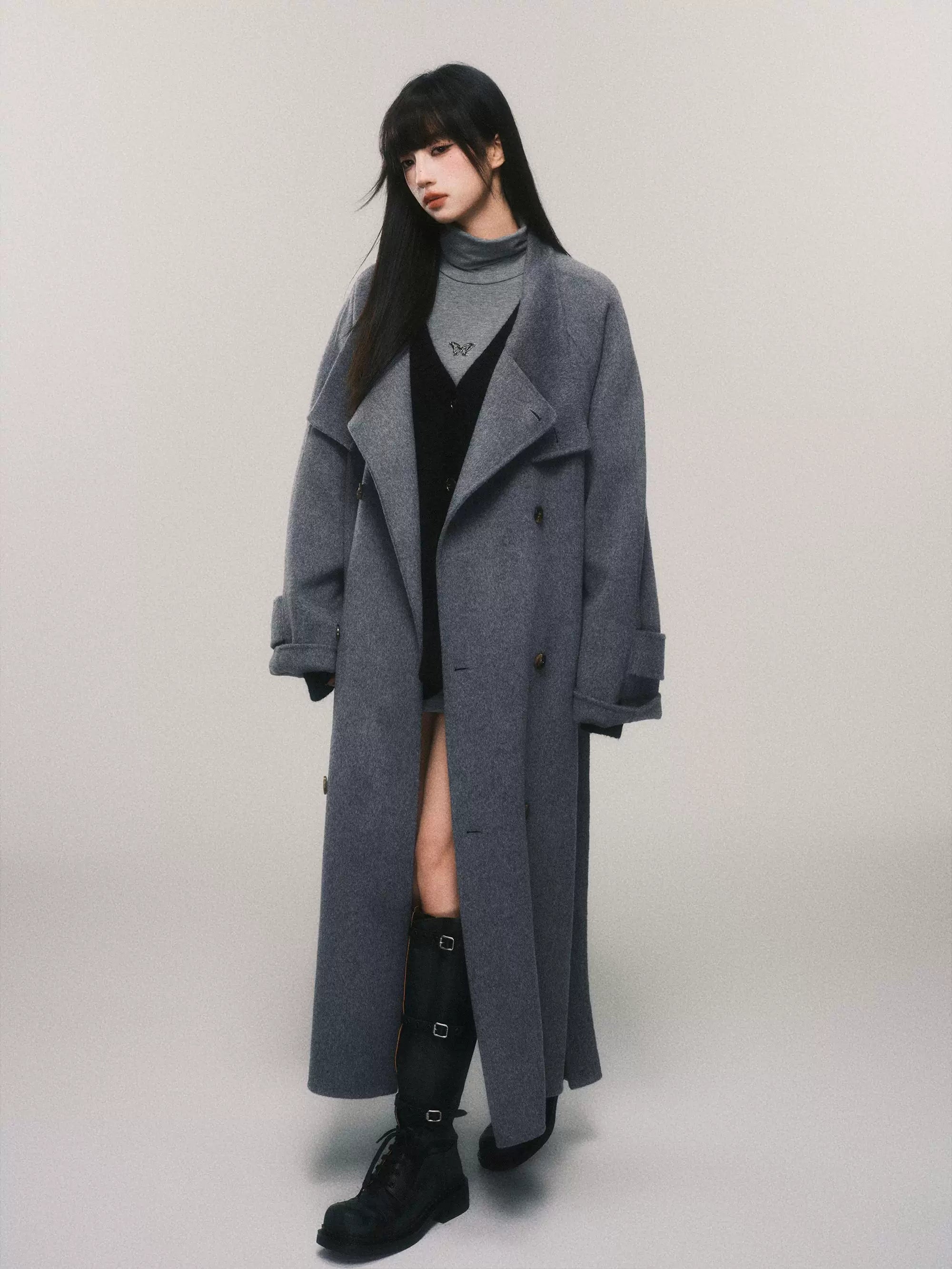Fogbound Regent Belted Trench Coat