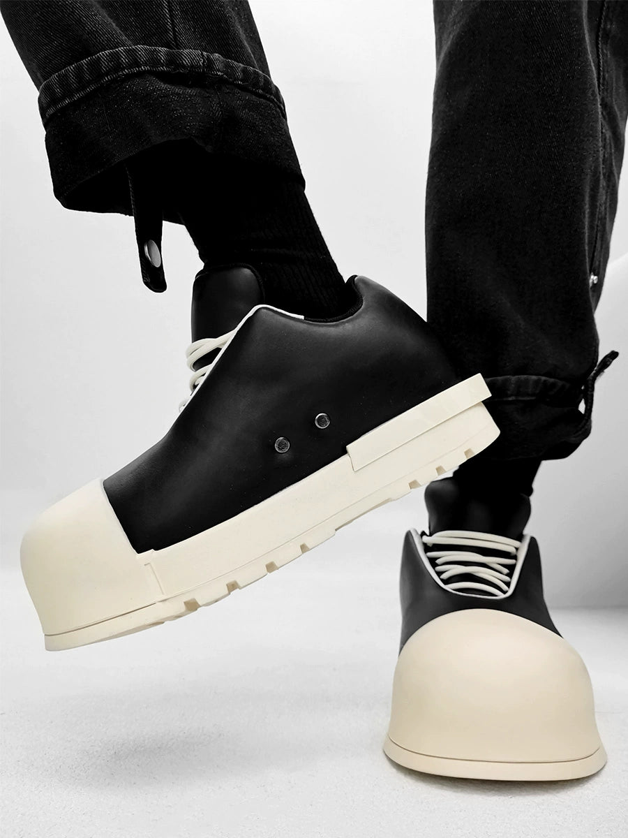 Oversized Platform High Top Sneakers