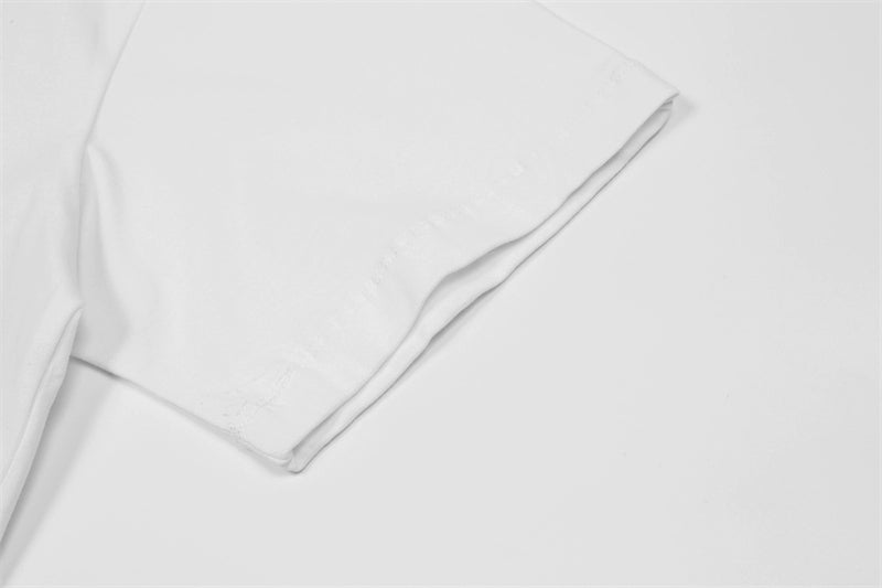 Oversized Artistic Face Print Tee