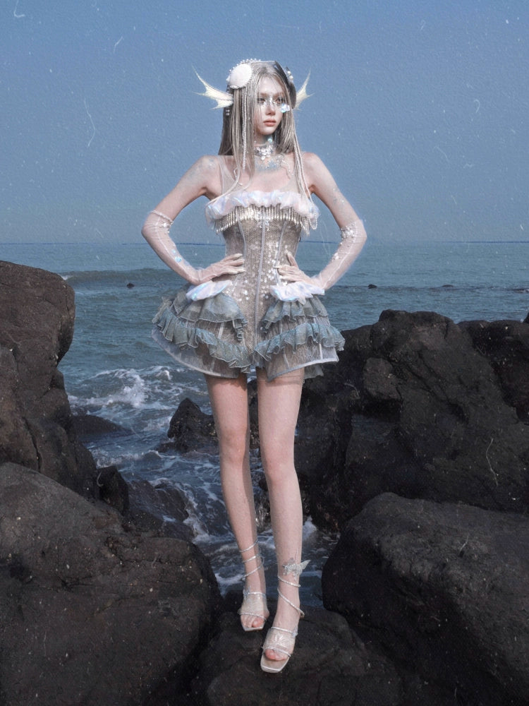 Fishbone Jellyfish Dress