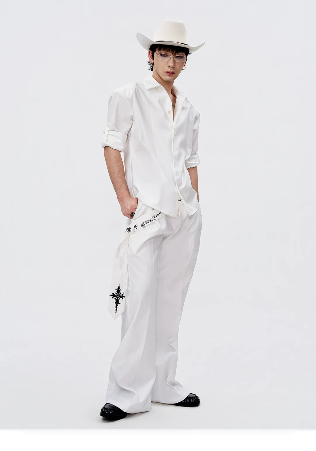 Sculpted Seam Fitted Shirt