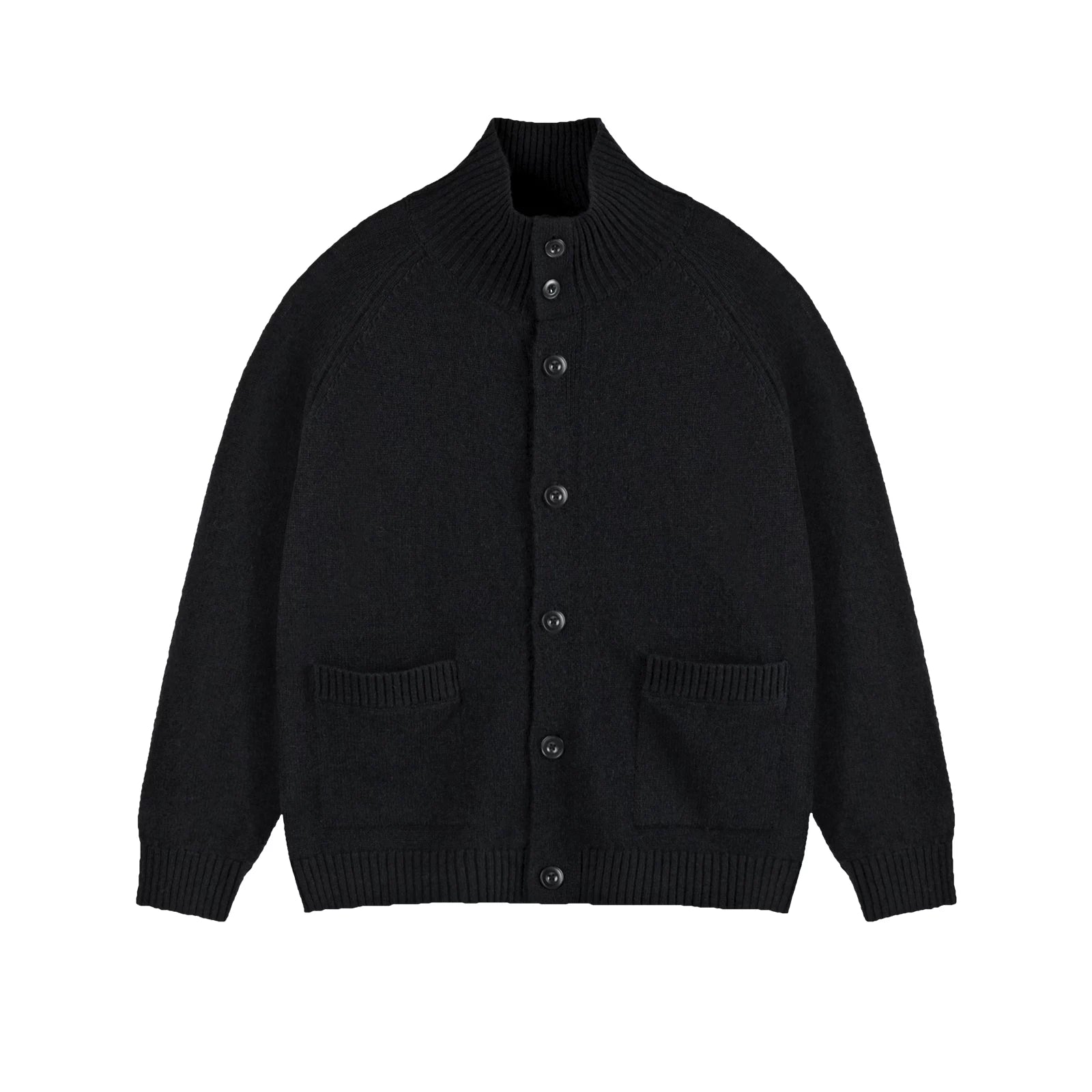 RWS Loft Stand-Collar Wool Cardigan