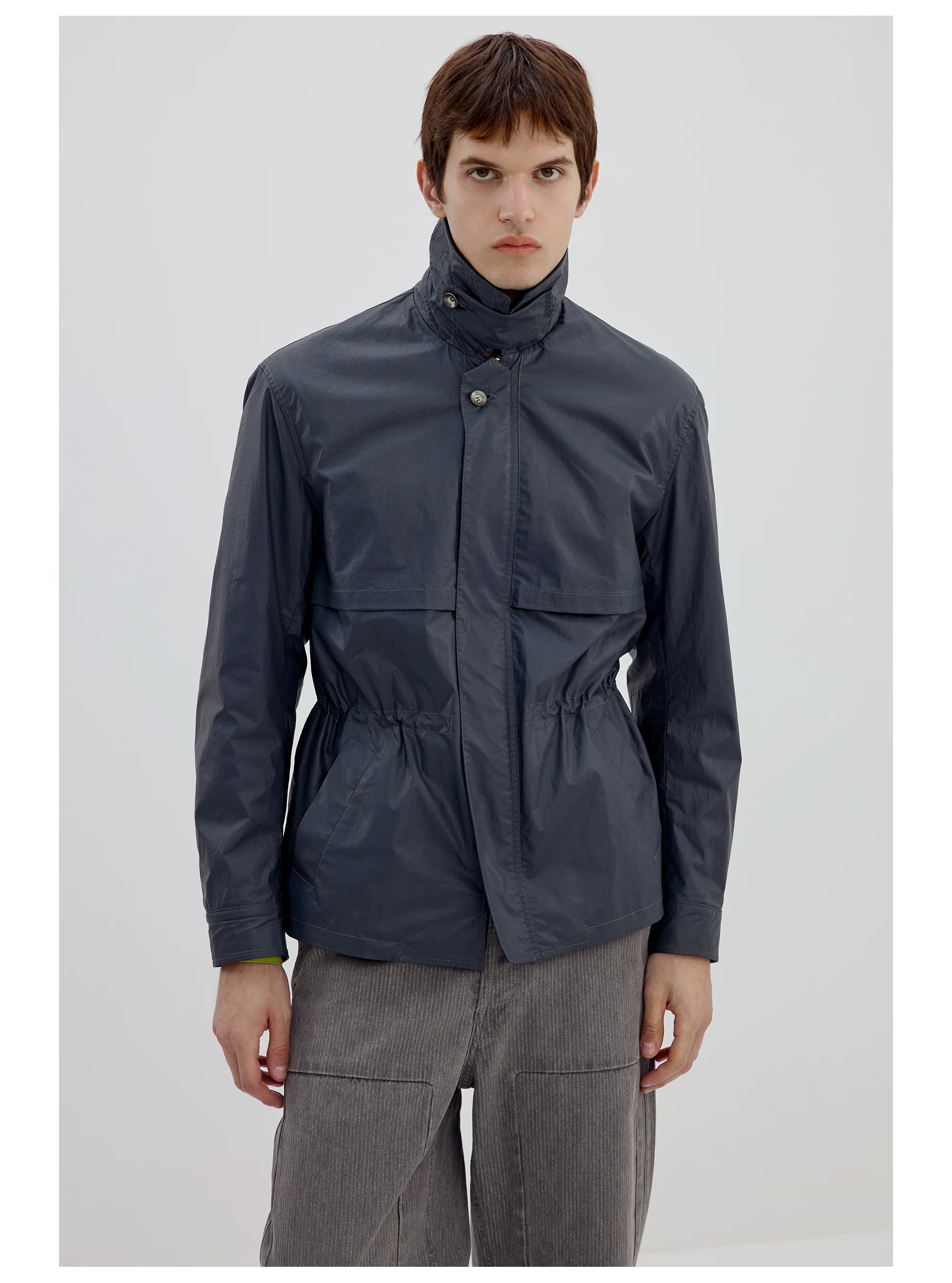 Stormcove Cinch-Waist Utility Jacket