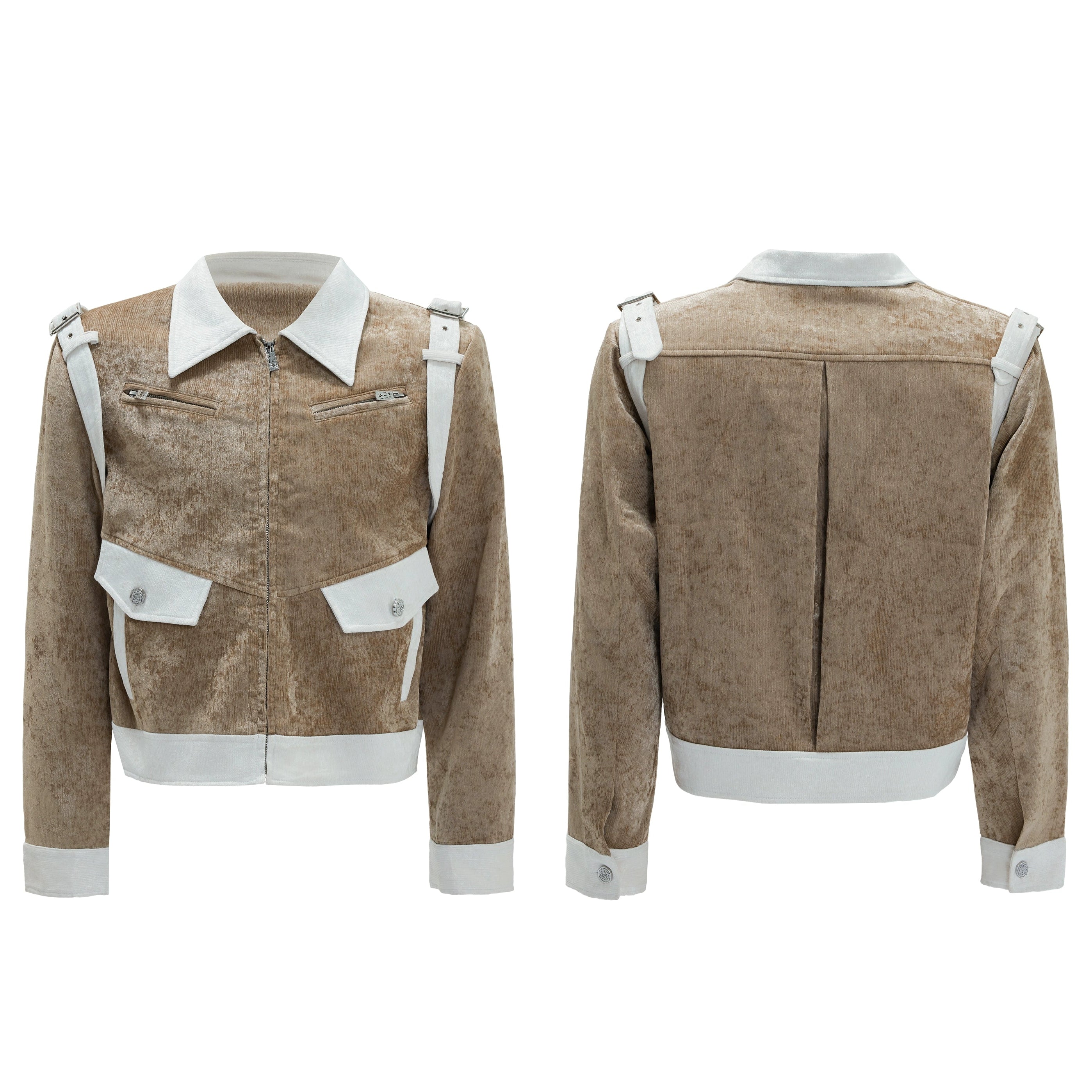 Sandstone Harness Moto Jacket