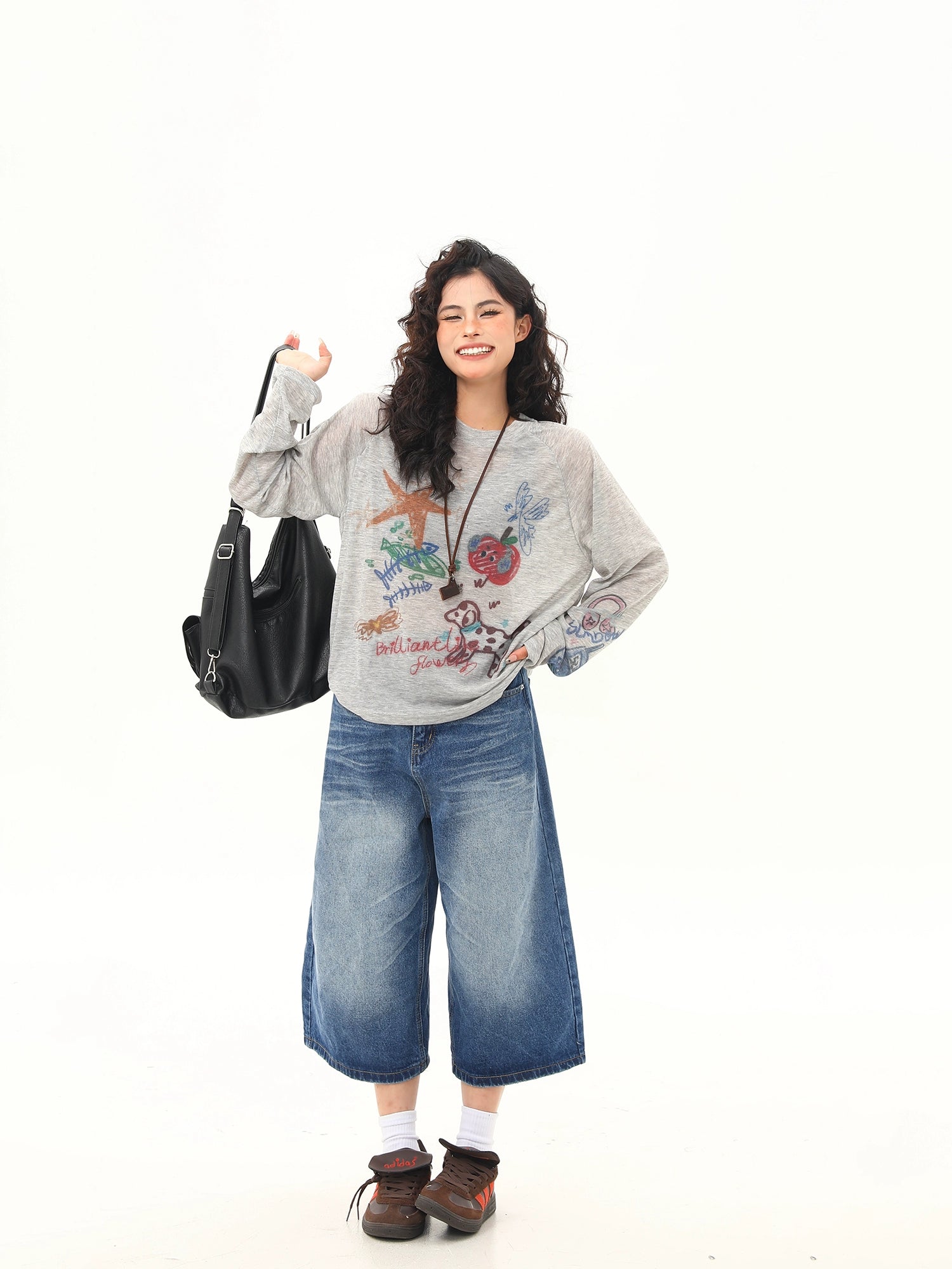 Brilliant Doodle Art Long Sleeve