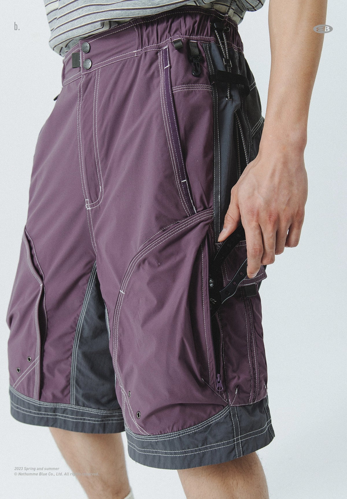 Techwear Cargo Shorts