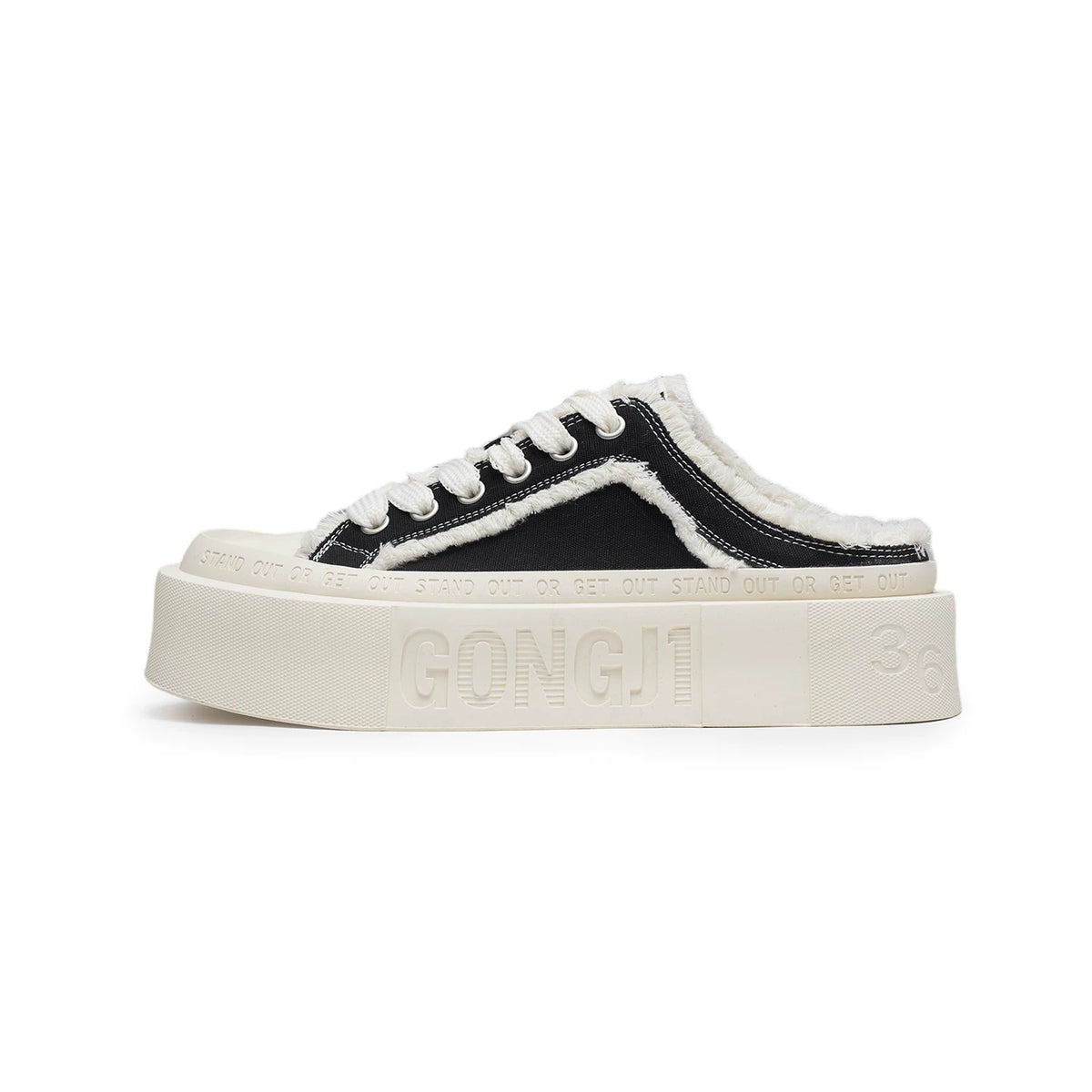 Stackline Platform Canvas Sneakers