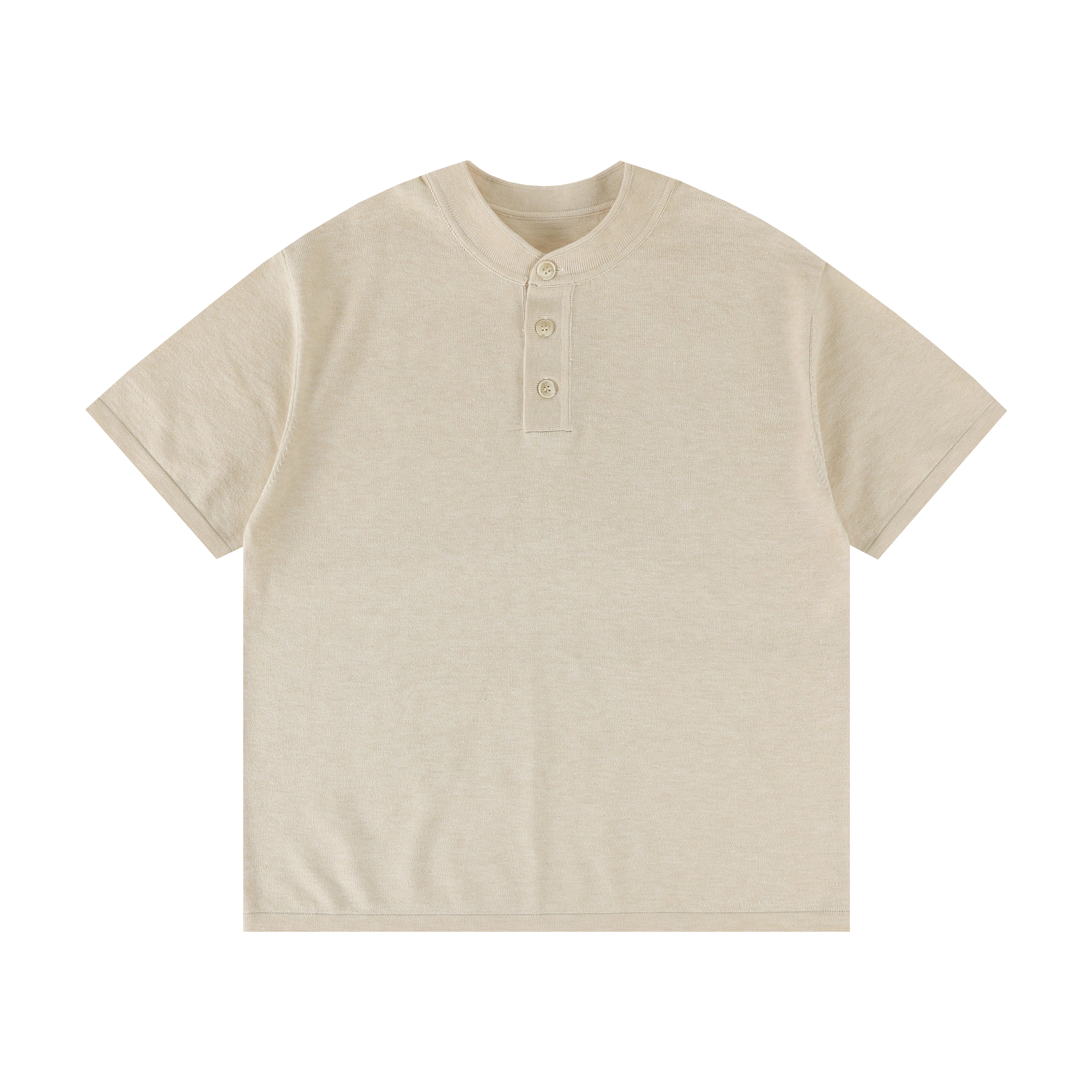 Cloudline Short-Sleeve Henley Tee