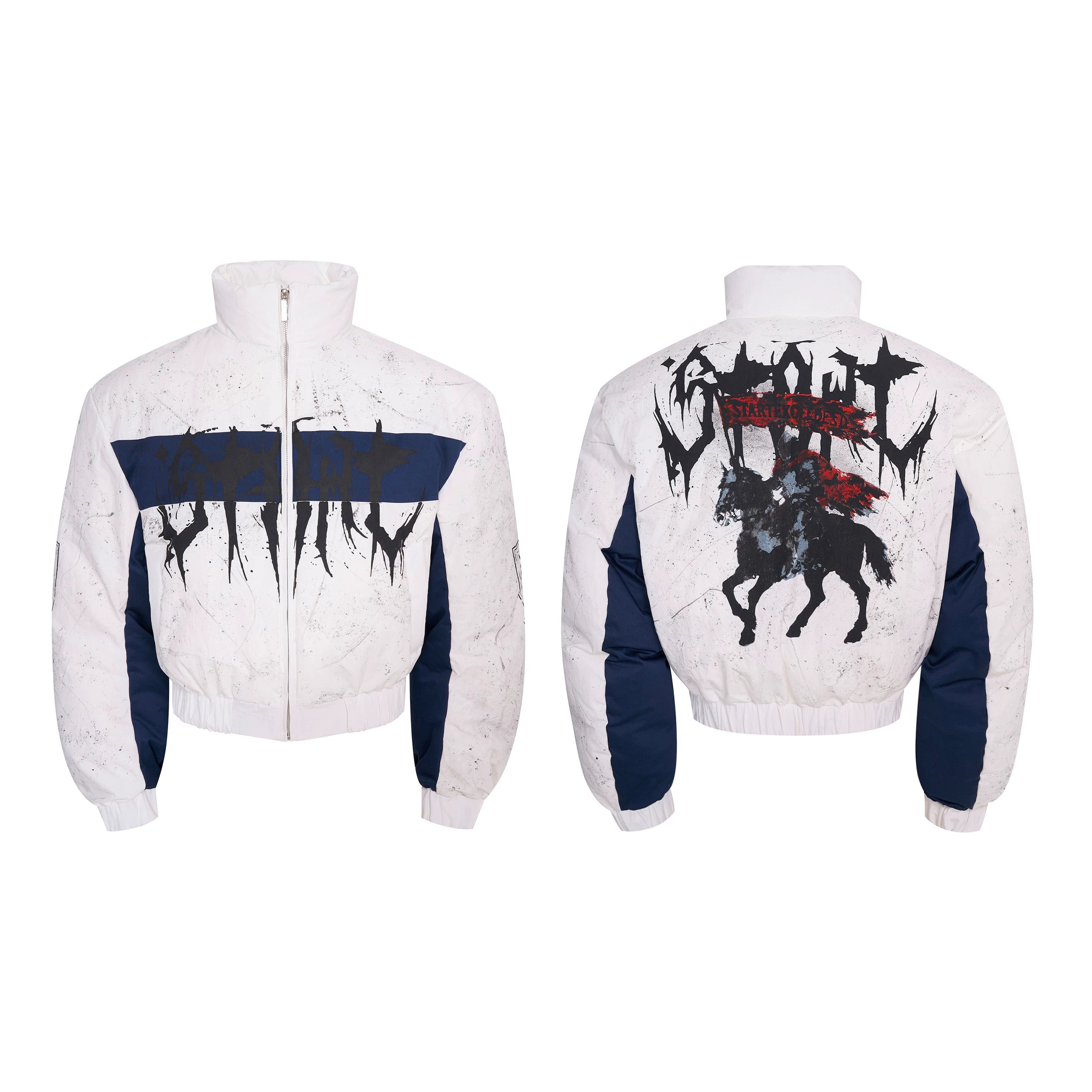 Cavalry Graffiti Puffer Jacket