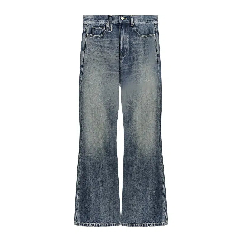 Faded Bootcut Jeans - chiclara