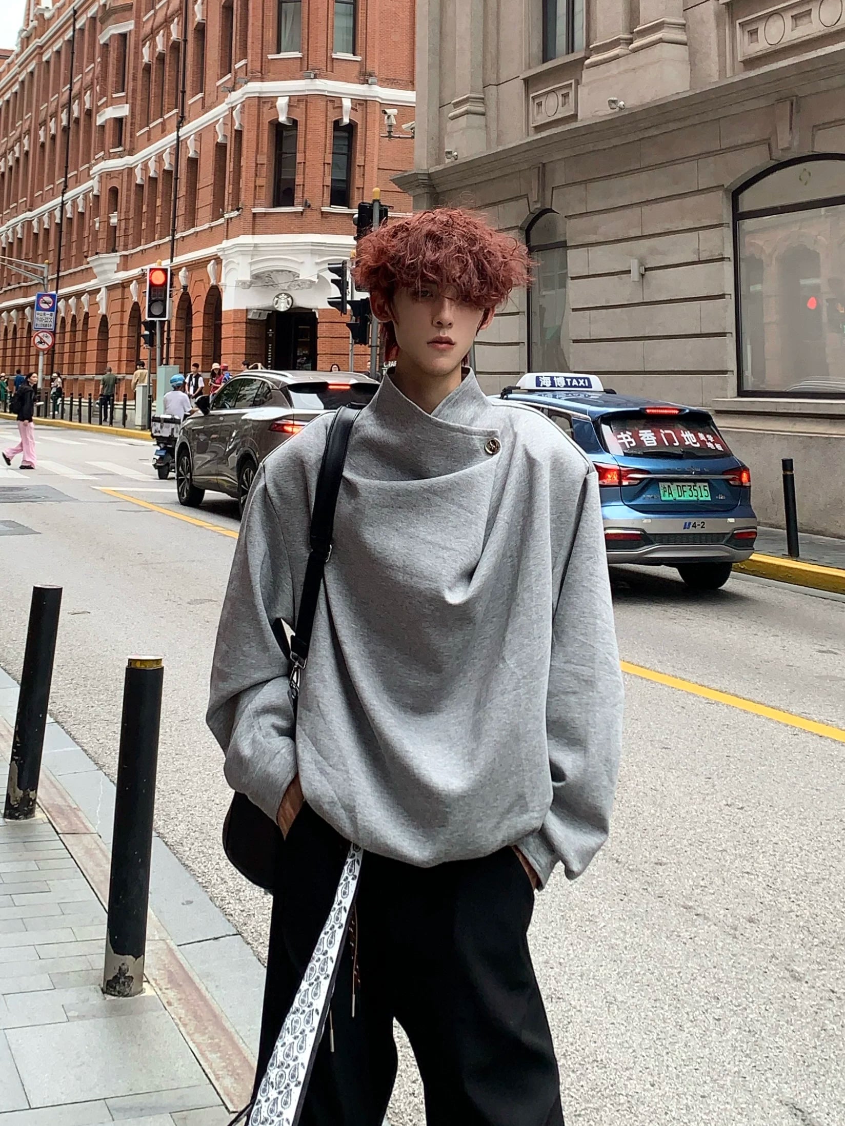Urban Drape Funnel Sweatshirt