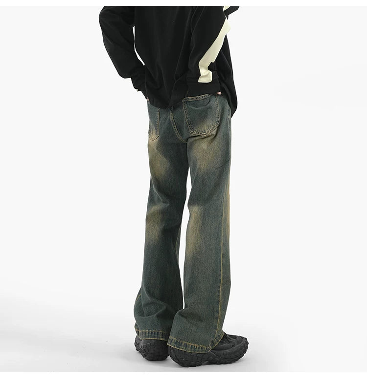 Sunfade Arc Flare Denim Pants