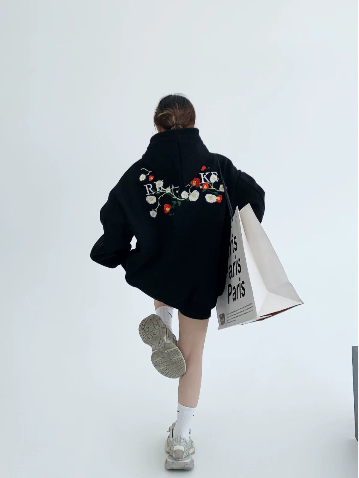 Charcoal Blossom Backstage Hoodie