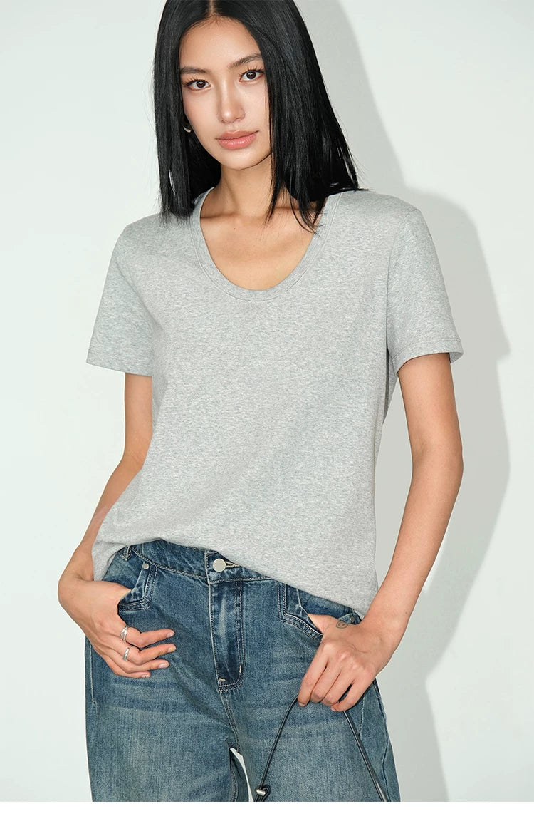 Coastal Muse Scoop-Neck Tee