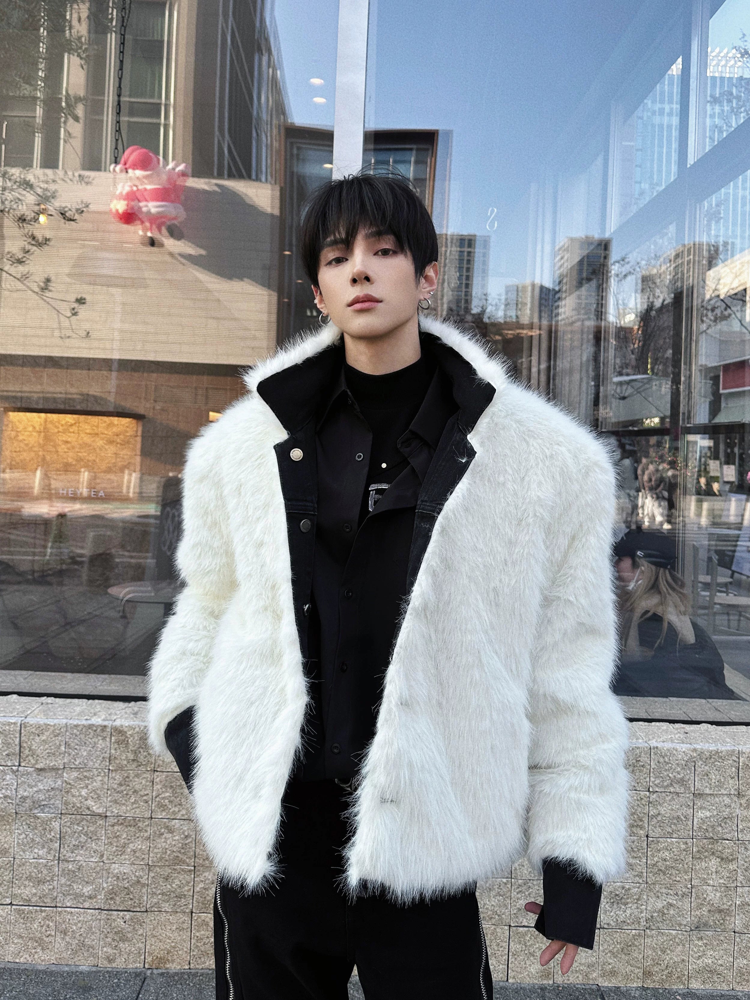 Polar Eclipse Faux-Fur Shell Jacket