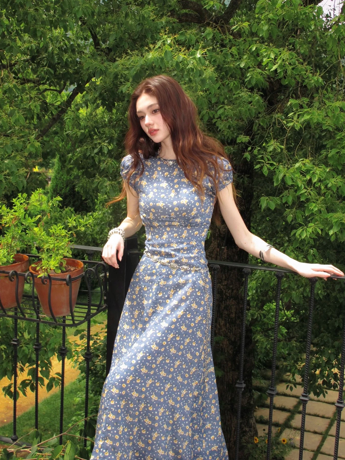 Sunlit Meadow Muse Maxi Dress