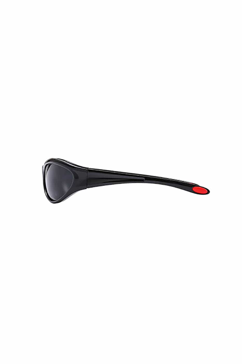 Contrast-Temple Cyclist Wrap Sunglasses - view 12