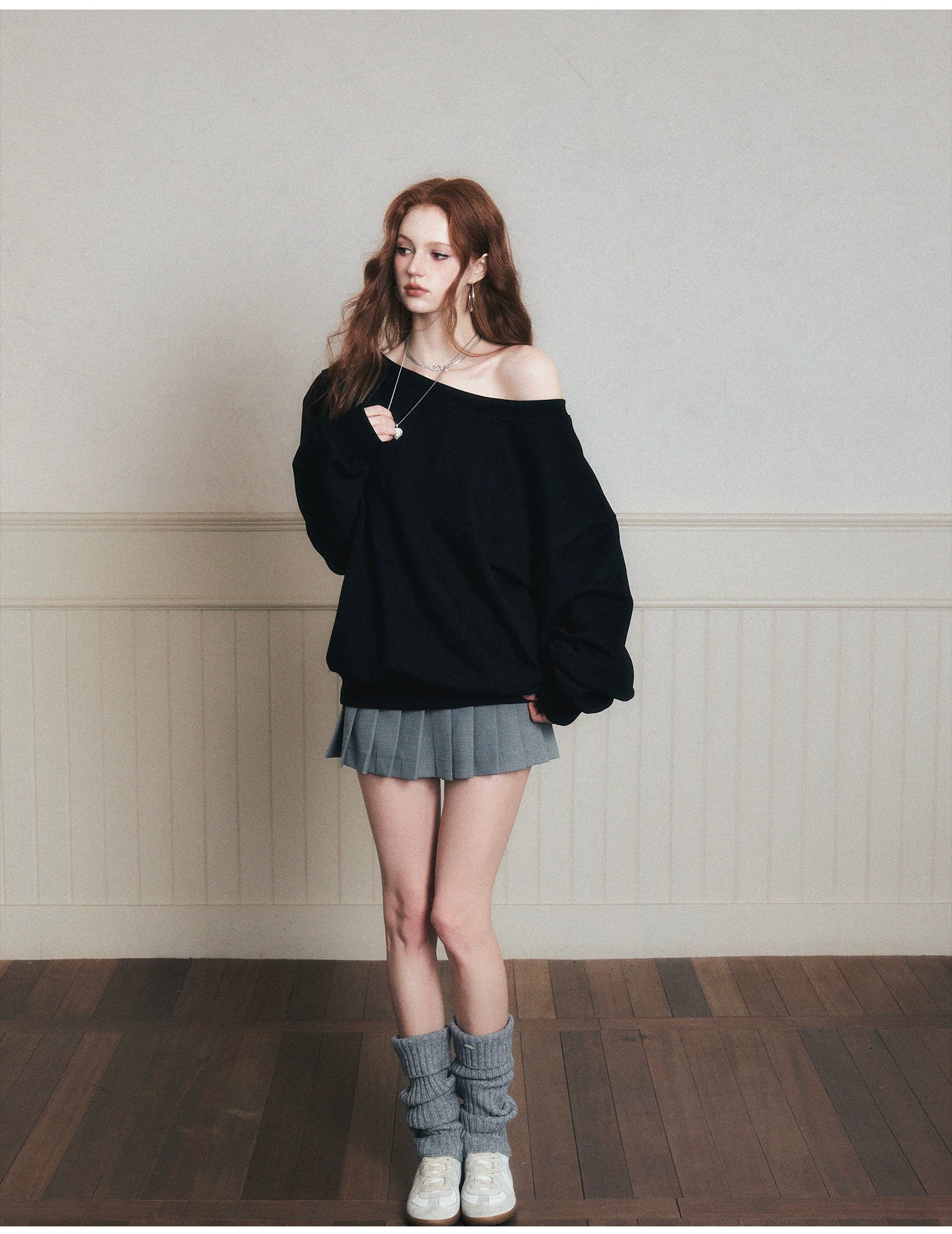 Campus Cloud Oversized Sweatshirt